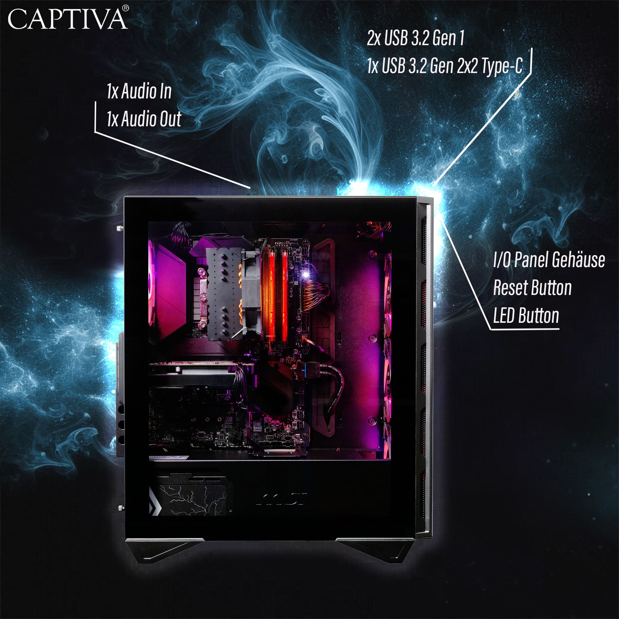 CAPTIVA Gaming-PC »Ultimate Gaming R87-646«