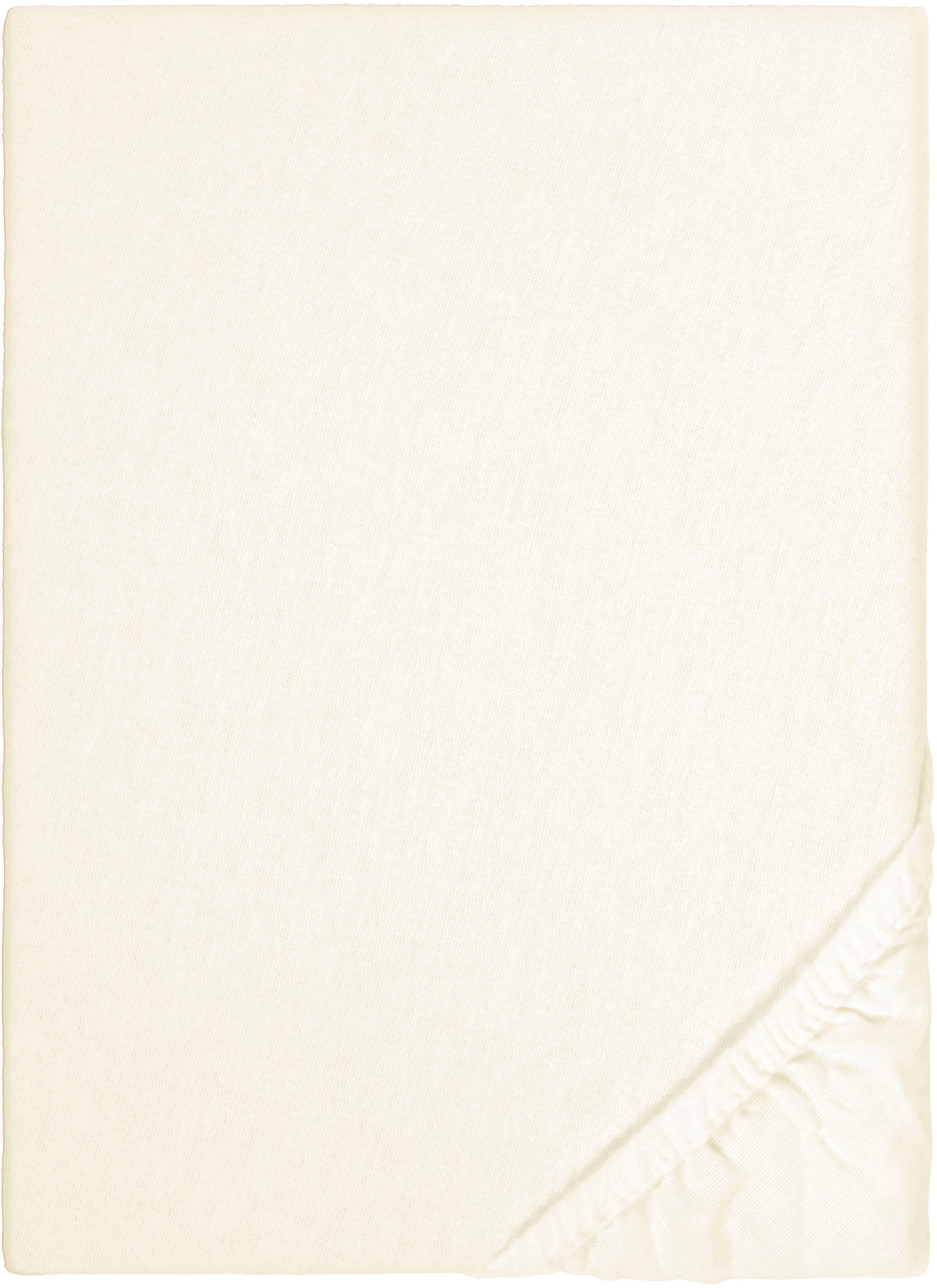 Biberna Spannbettlaken »Biber in Gr. 90x200, 140x200 oder 180x200 cm«, aus Baumwolle, für Matratzen bis 22 cm Höhe, Winter, Bettlaken