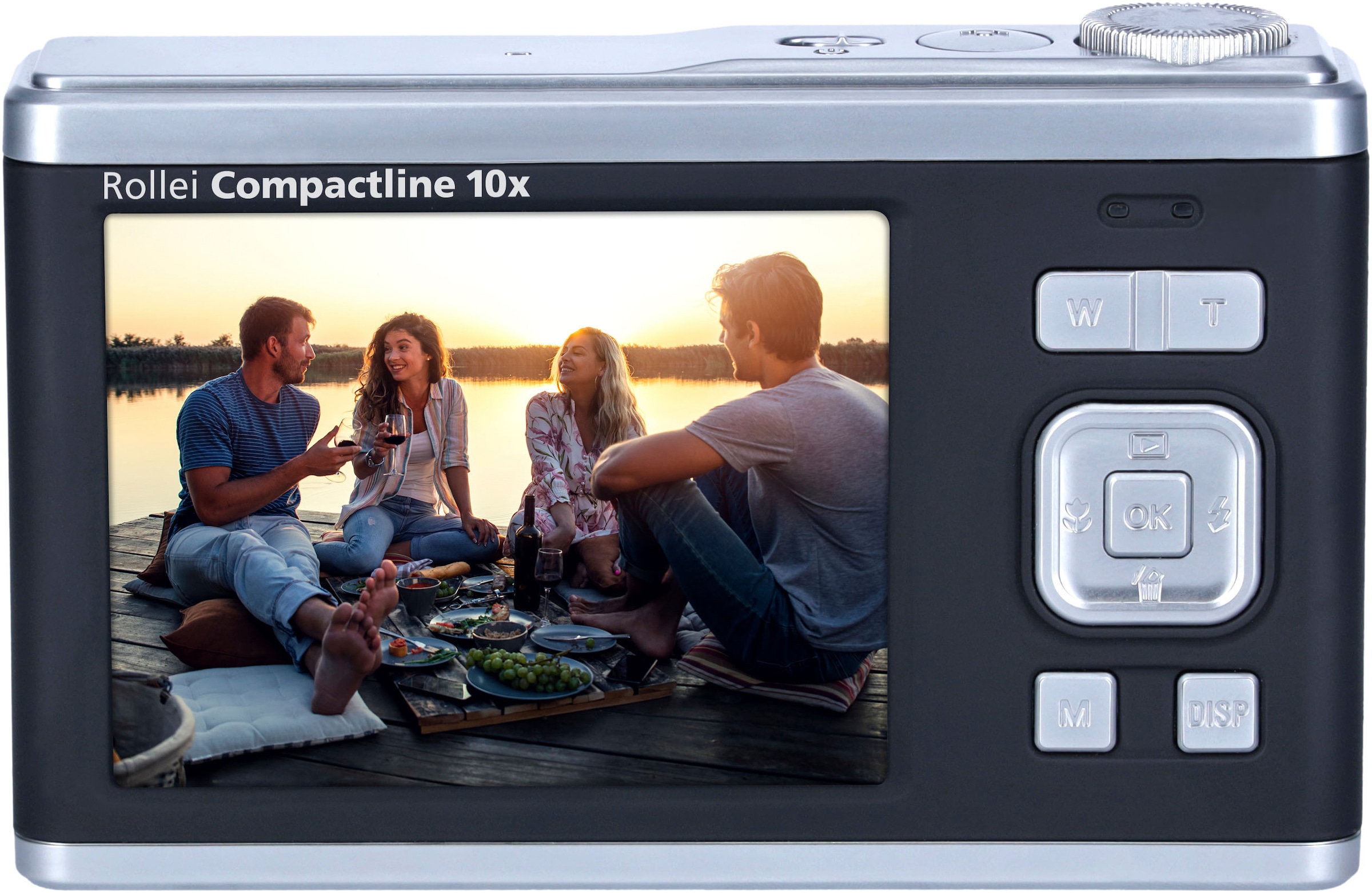 Rollei Kompaktkamera »Compactline 10x«, 20 MP, 10 fachx opt. Zoom