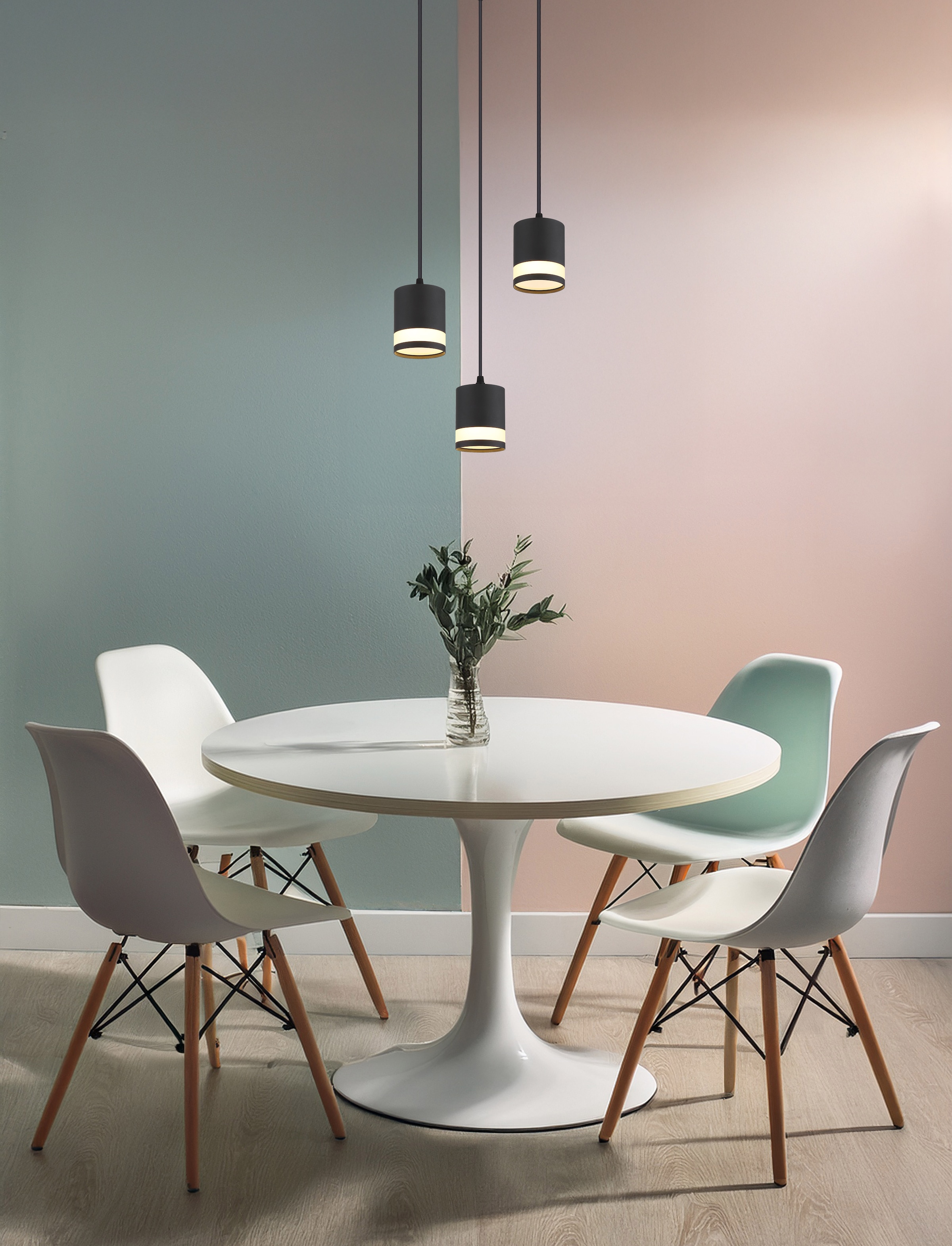 GLOBO LIGHTING Hängeleuchte »LUCERO«, Leuchtmittel GX53 | Leuchtmittel wechselbar, Hängelampe/Pendelleuchte/Esszimmer/Wohnzimmer/Esstisch