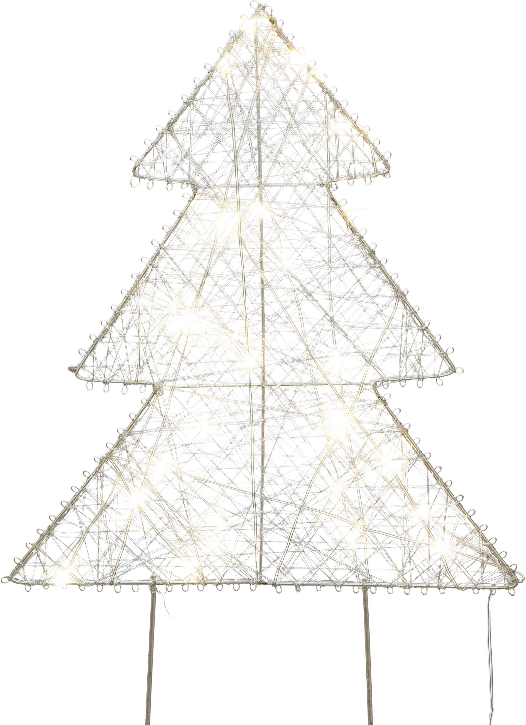 Creativ deco Dekobaum »LUMIA, Deko-Objekt Baum«, Weihnachtsdeko, Batteriebetrieb
