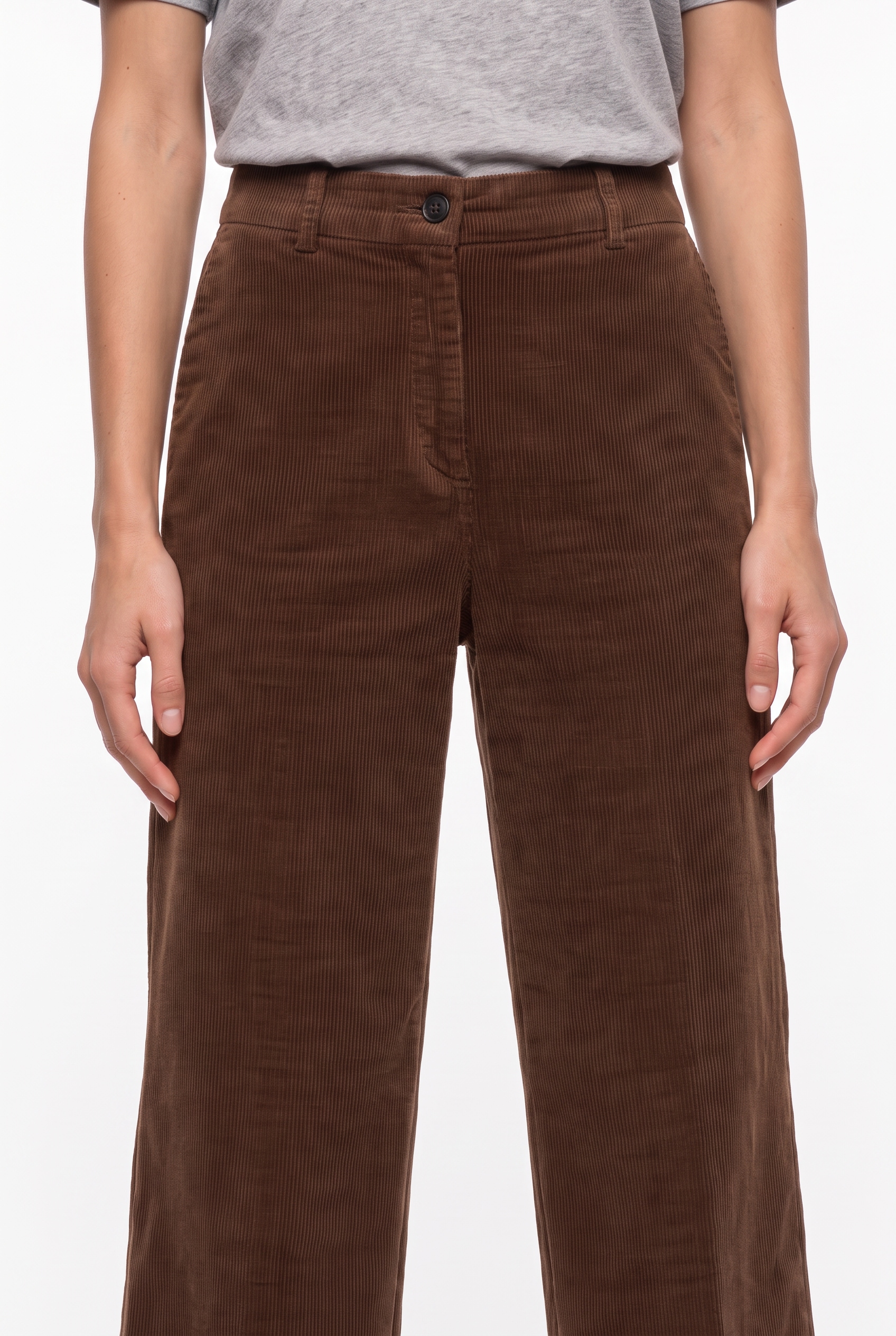 BOSS ORANGE Cordhose »Tacodi Premium Damenmode«  aus Baumwoll-Modal-Mix mit Stretch