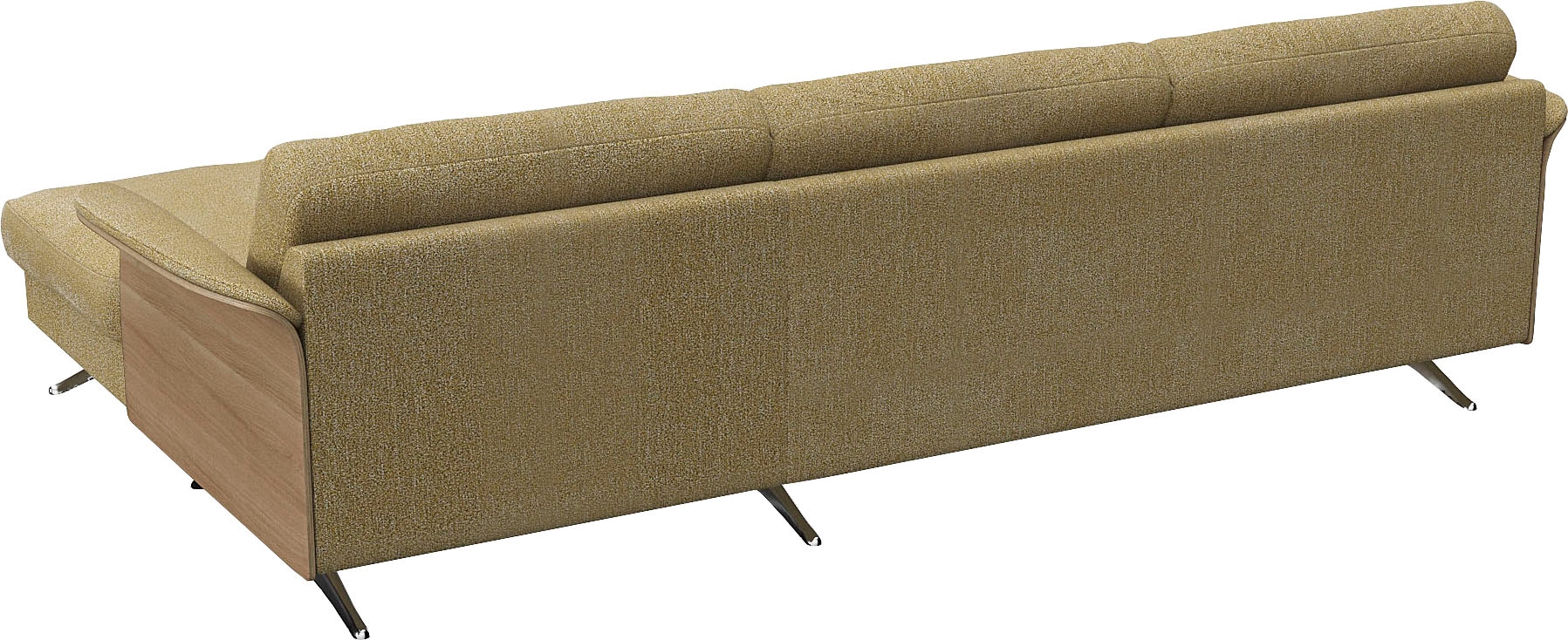 FLEXLUX Ecksofa »Glow bequem und komfortabel durch hochwertigen Sitzaufbau, L-Form«, Modernes skandinavisches Design