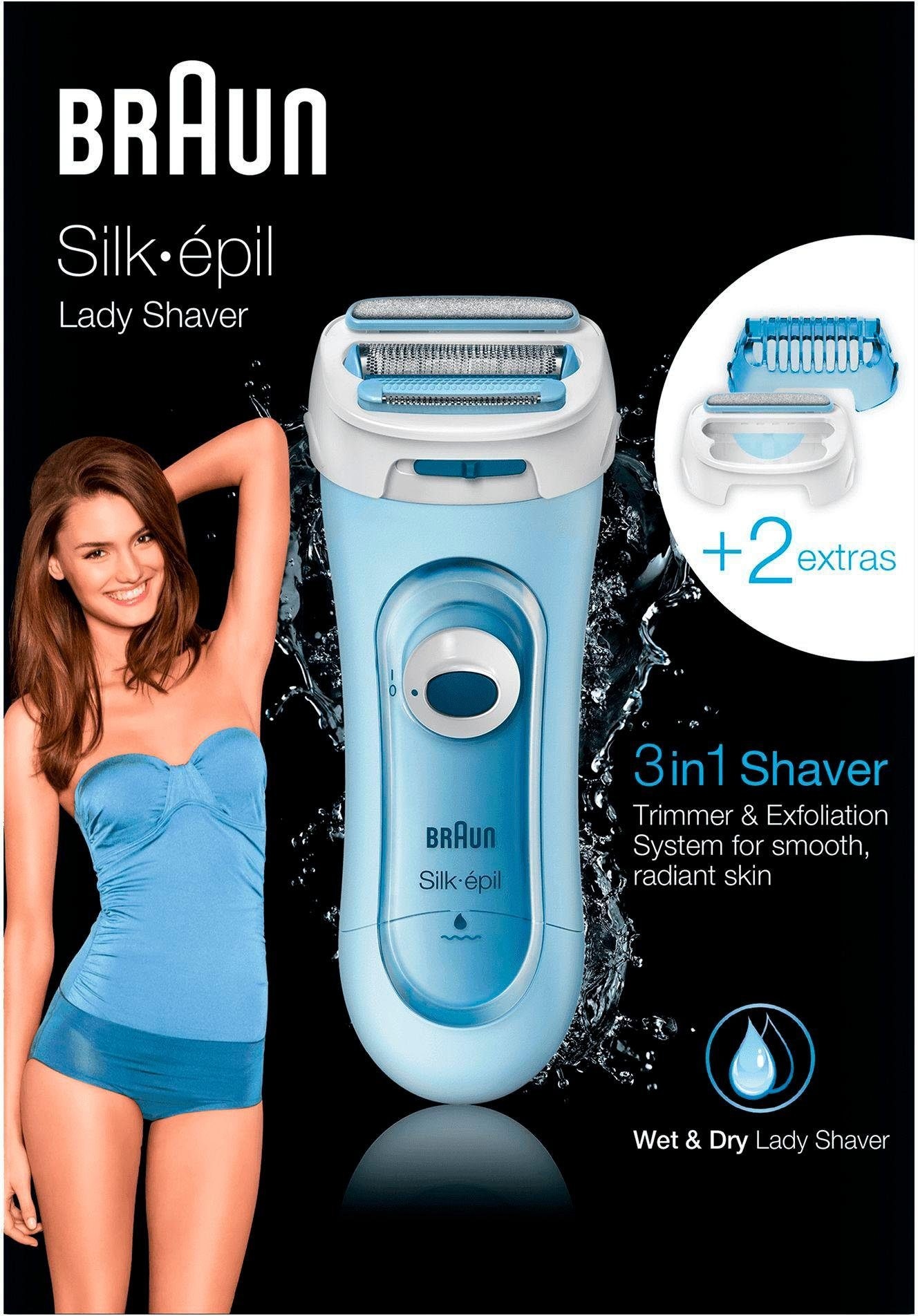 Braun Elektrorasierer Shaver Lady kaufen »Silk-épil online 5-160«