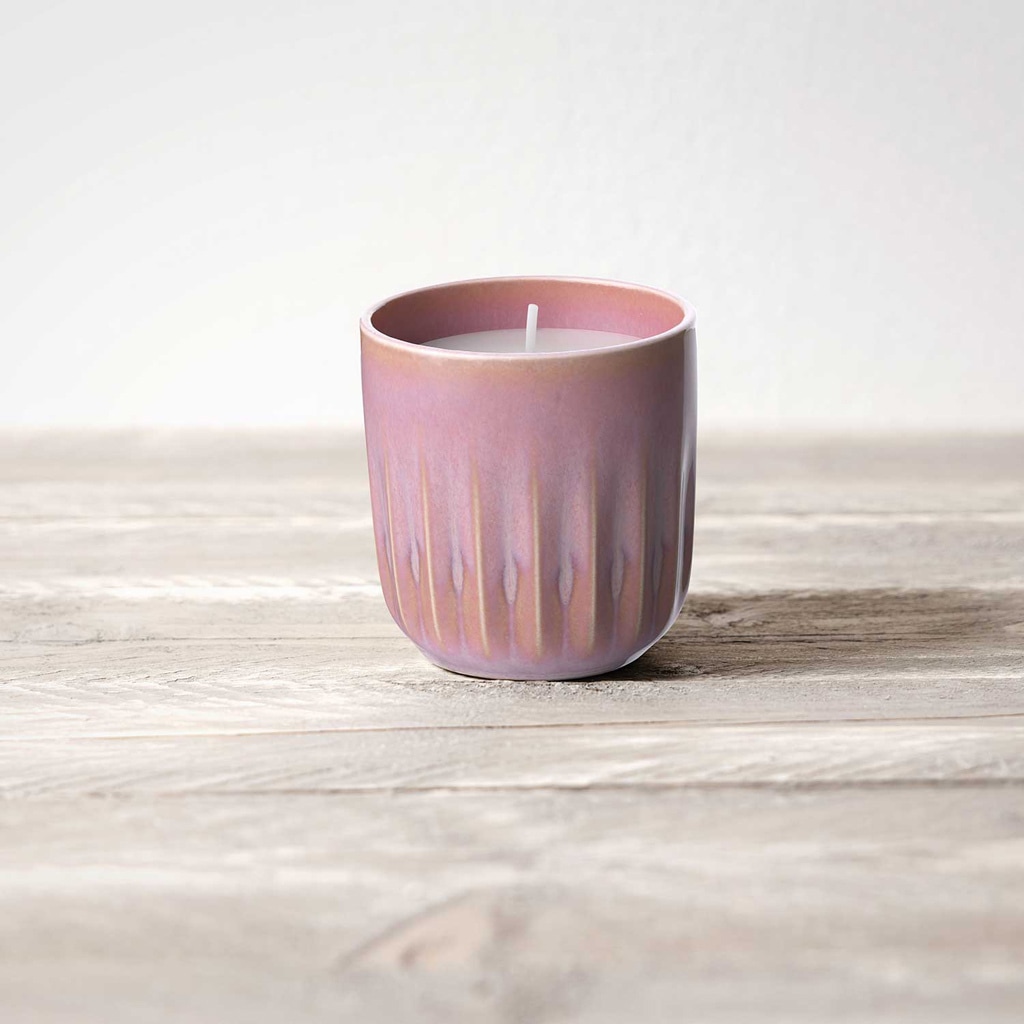 like. by Villeroy & Boch Duftkerze »Duftkerze Sunkissed Perlemor Home Coral ø 8,5 x 9 cm rosa«