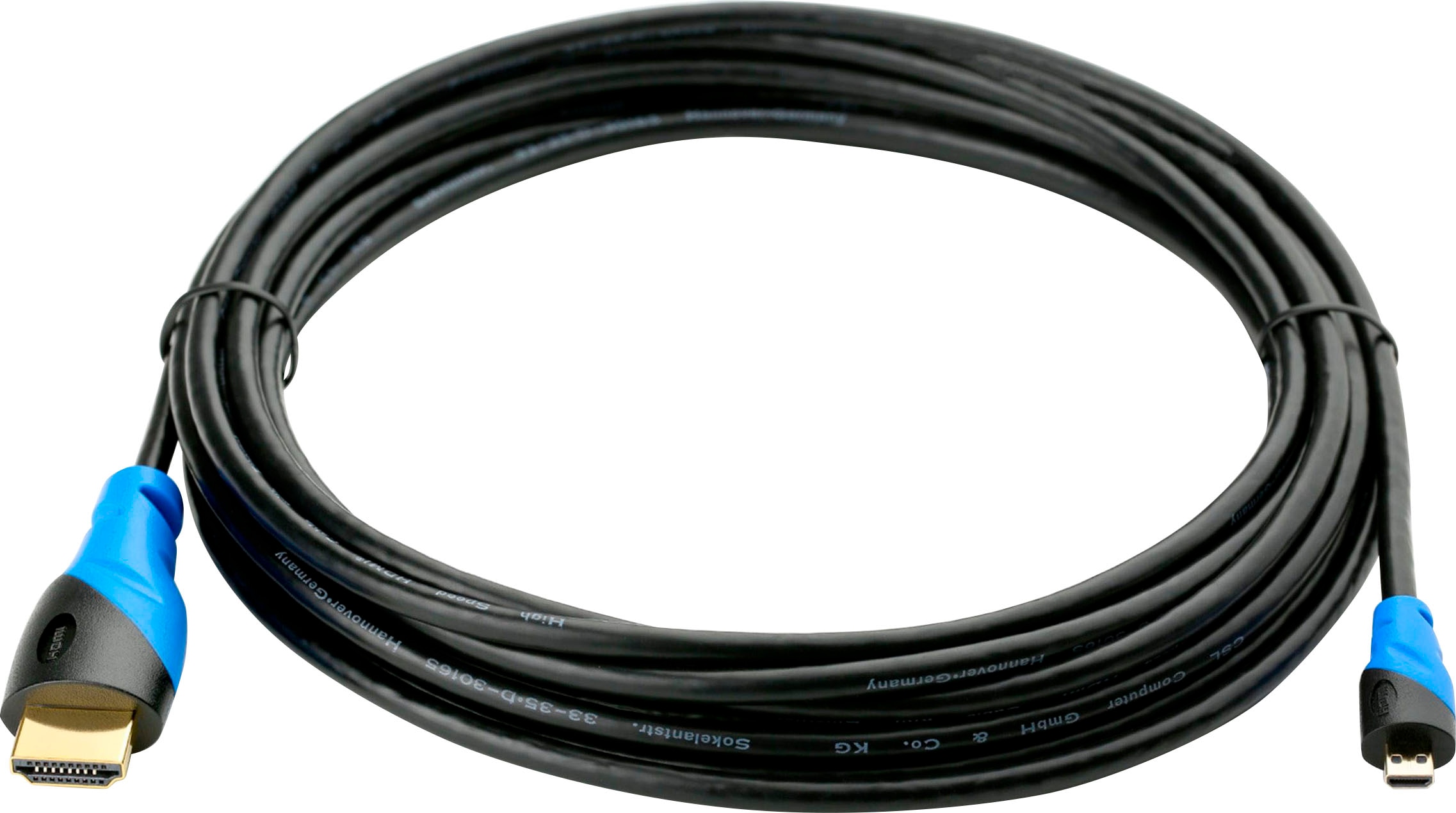 2. Bild von CSL Audio- & Video-Kabel »HDMI Kabel, 3-fach geschirmt, verschiedene Längen«, HDMI, 500 cm