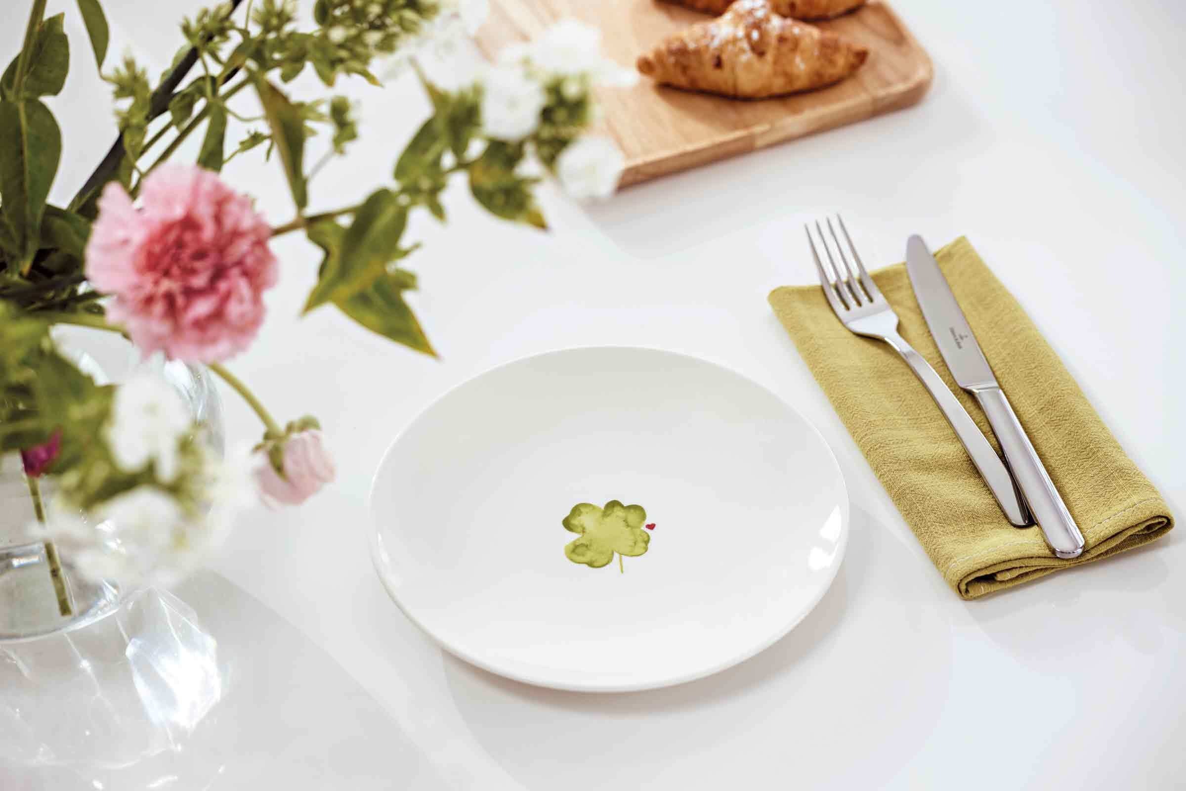 Villeroy & Boch Frühstücksteller »Frühstücksteller Good Luck With Love ø 21 günstig online kaufen