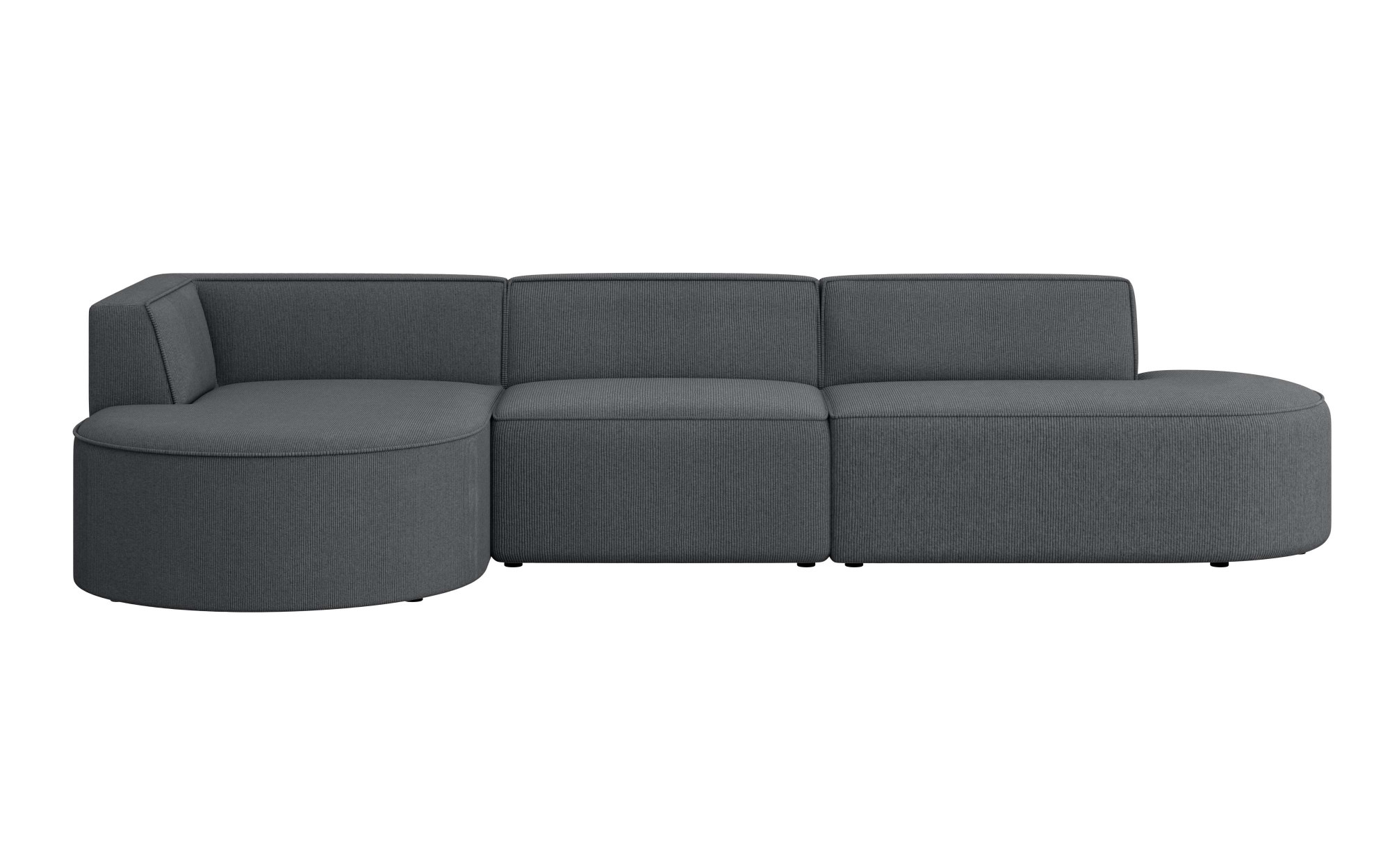 OTTO home Ecksofa »EIVIND Designer Sofa mit Ottomane rechts/links, B/T/H: 3 günstig online kaufen