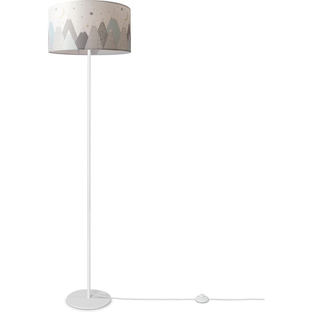 Paco Home Stehlampe »Luca Cosmo«, Kinder Lampe Stehlampe Stoff Lampenschirm  Babyzimmer Berge Wolken online kaufen