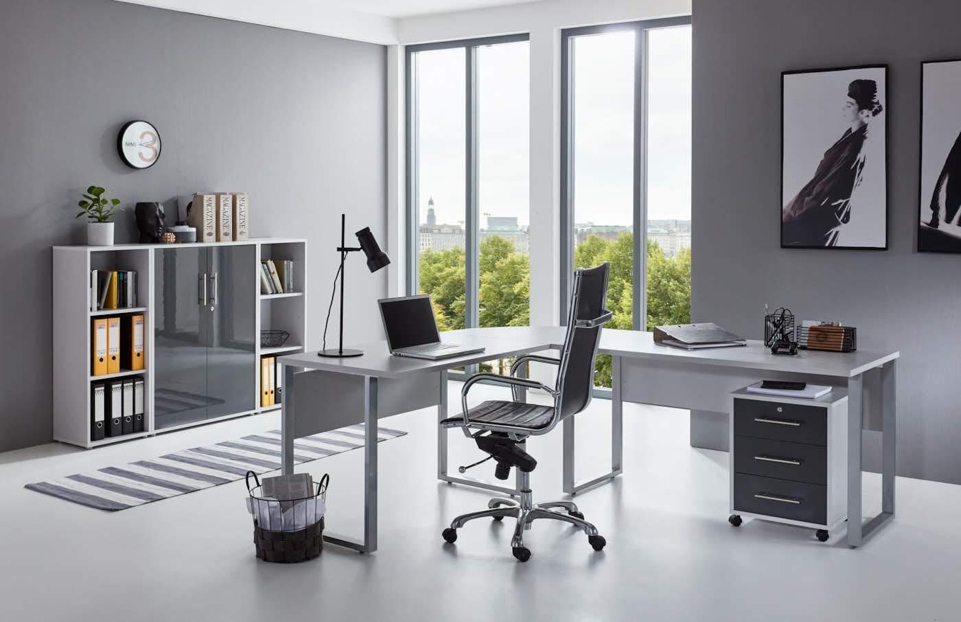 BMG Möbel Büromöbel-Set »Tabor Office 2«, (Set, 6 tlg.)