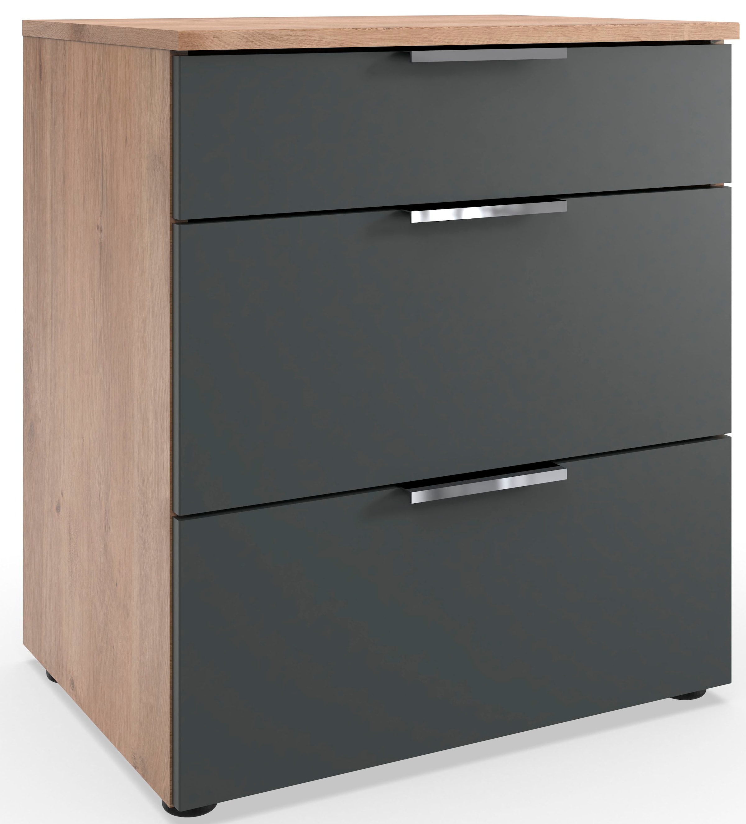 Wimex Nachtkommode »Level by fresh to go« 3 Schubladen mit soft-close Funktion, 54cm breit, 61cm hoch