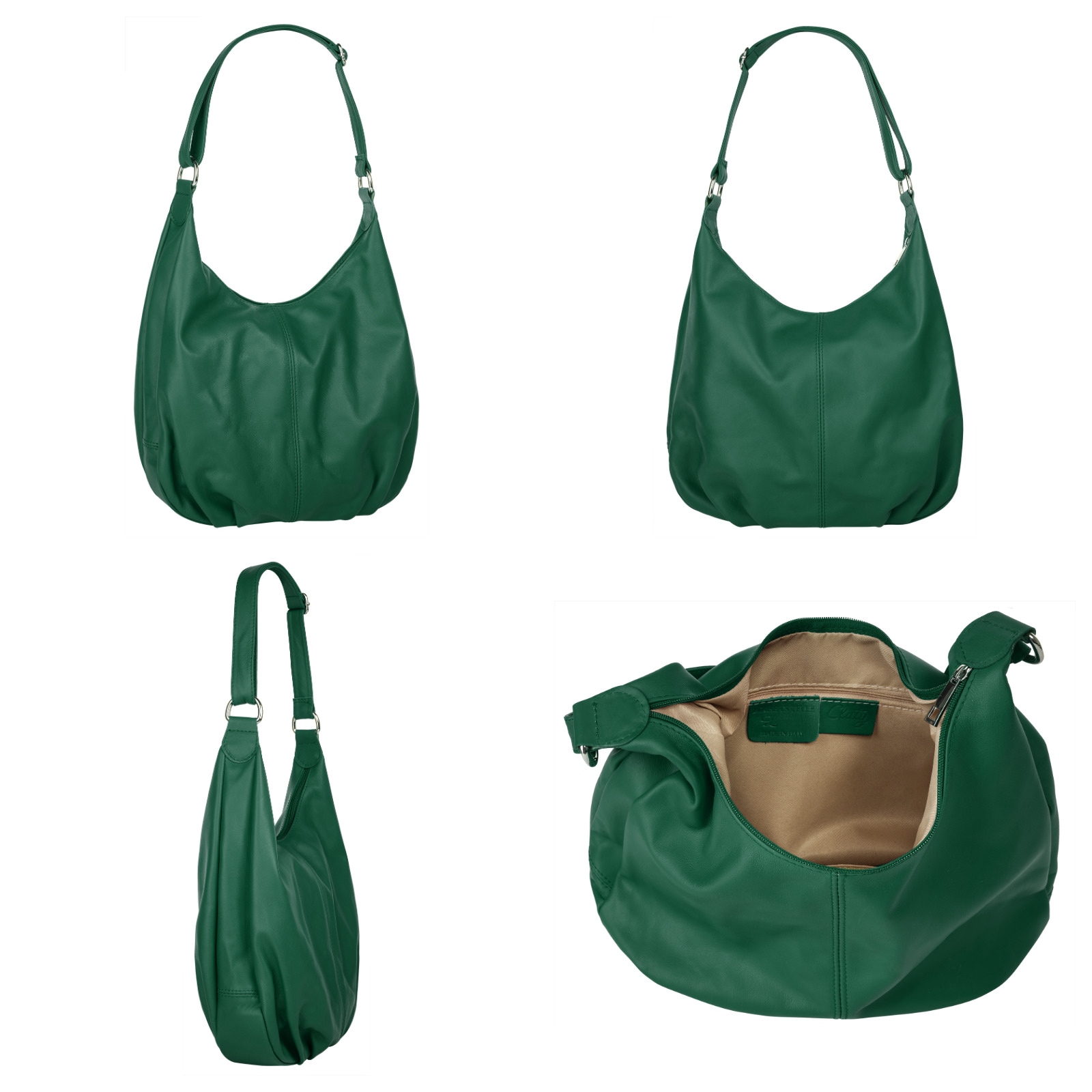 Cluty Shopper, echt Leder, Made in Italy