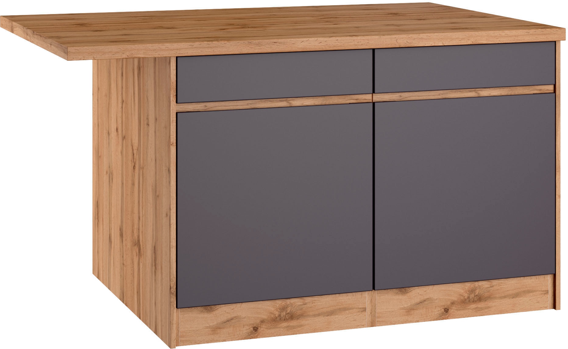 KOCHSTATION Winkelküche »KS-Riesa«, Stellbreite 490/153 cm, ohne E-Geräte