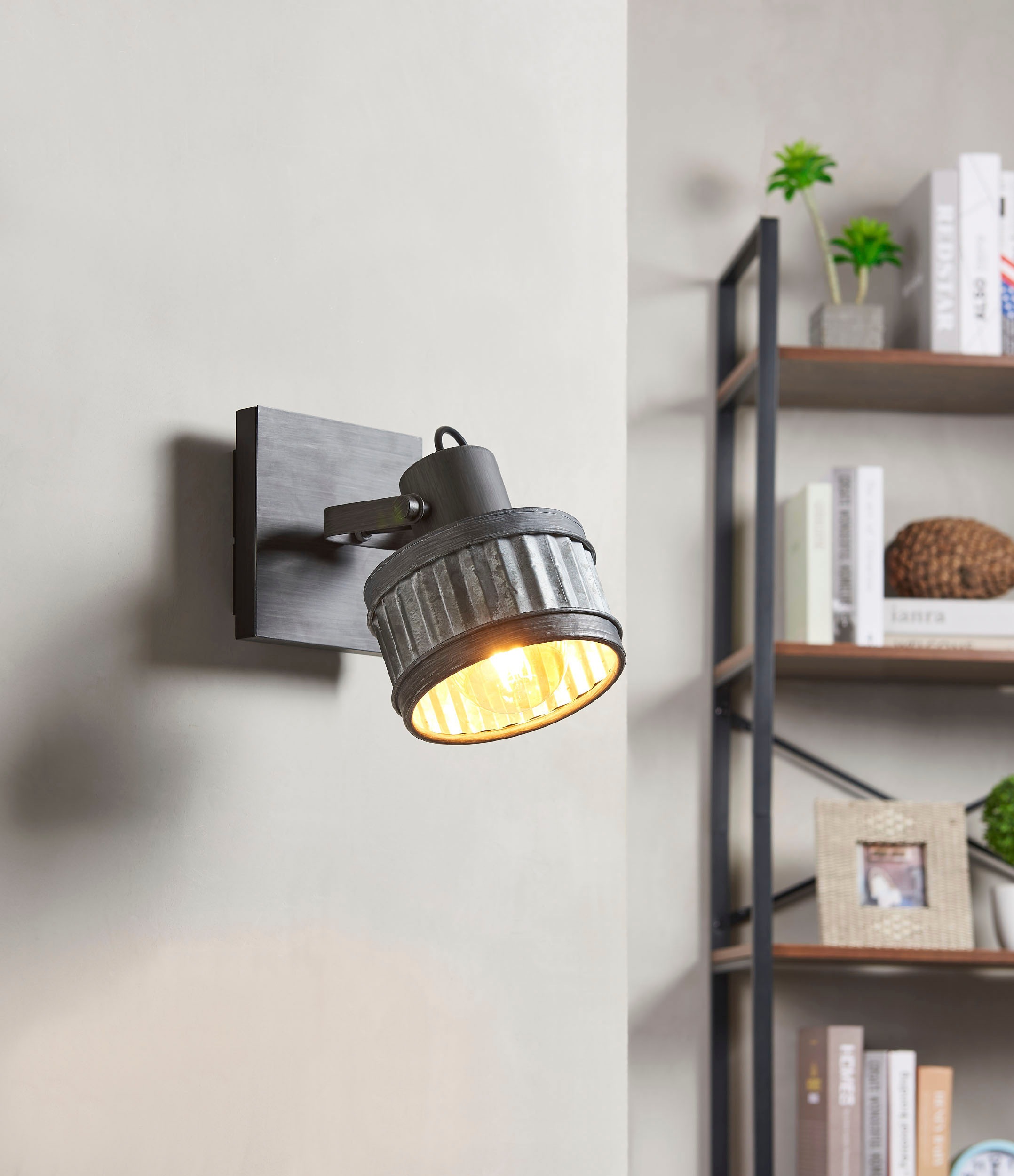 EGLO Deckenleuchte »TURROCK« E27 1 Stk. Deckenleuchte Vintage, Industrial, günstig online kaufen