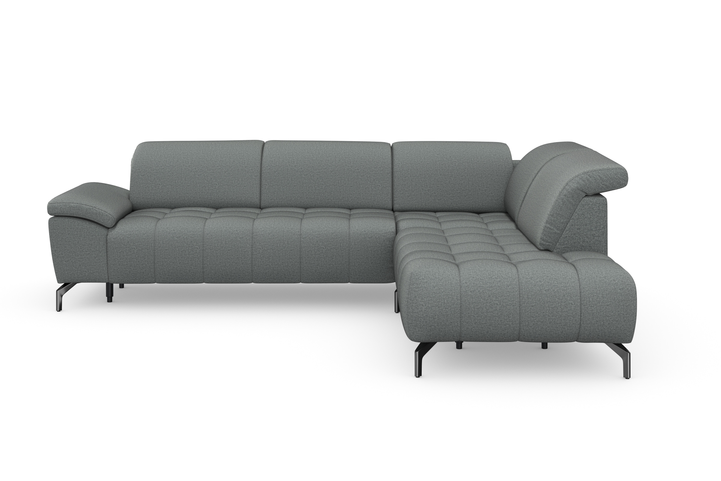 sit&more Ecksofa »Cool L-Form«, wahlweise mit Kopfteilverstellung und Vorzi günstig online kaufen