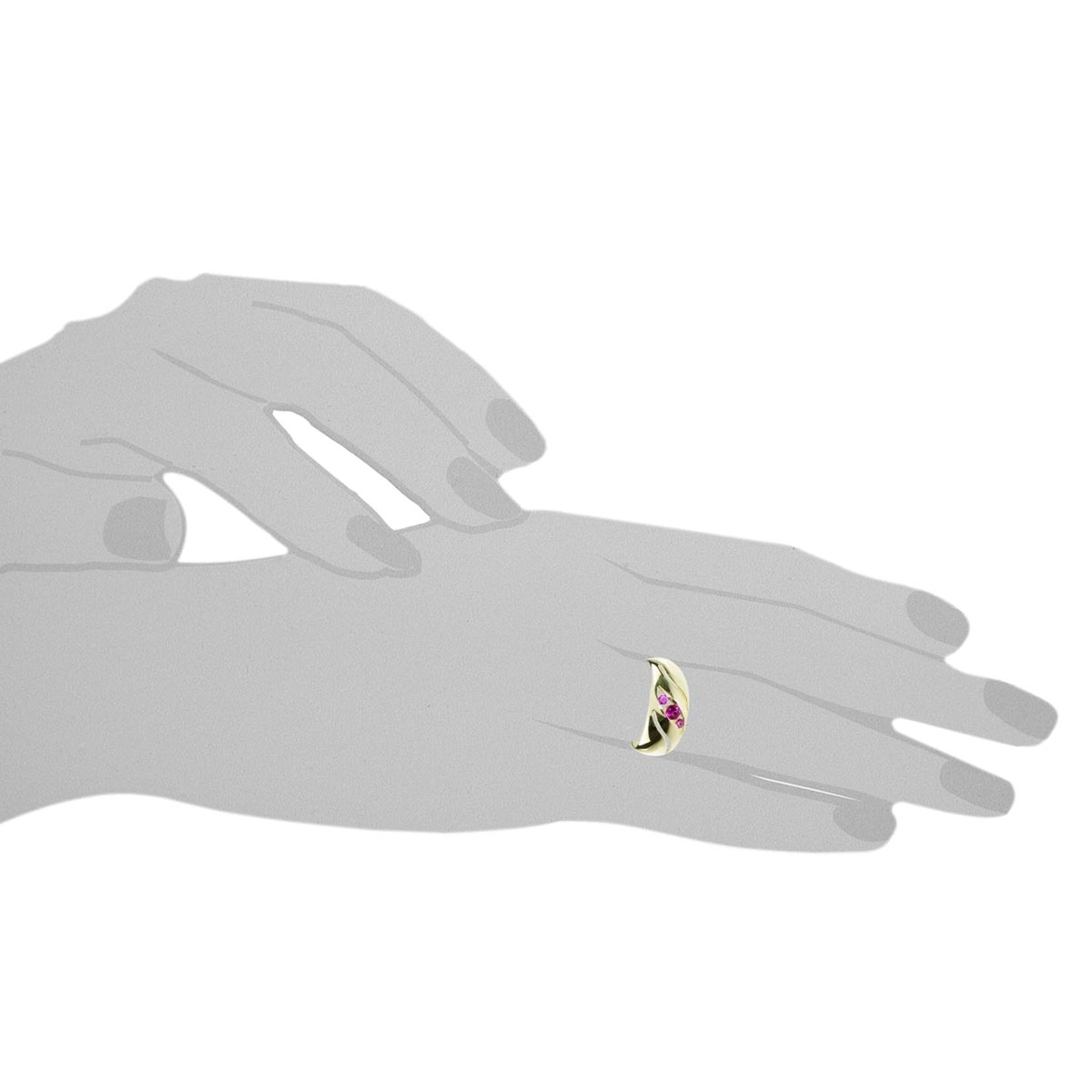 OSTSEE-SCHMUCK Fingerring »Ostsee-Schmuck Ring Pina Ring Pina«, (1 tlg.)