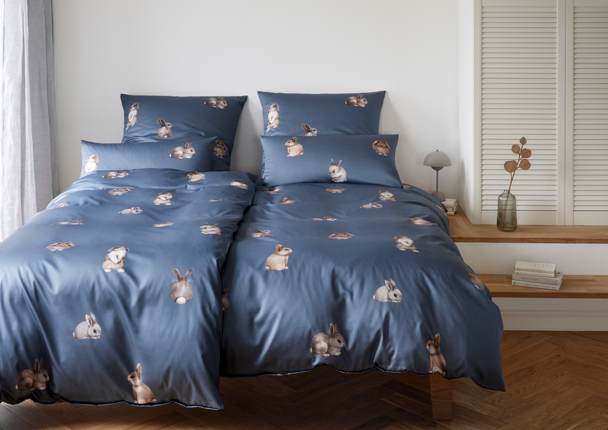 Elegante Bettwäsche »Bunnies«, angenehmes Hautgefühl günstig online kaufen
