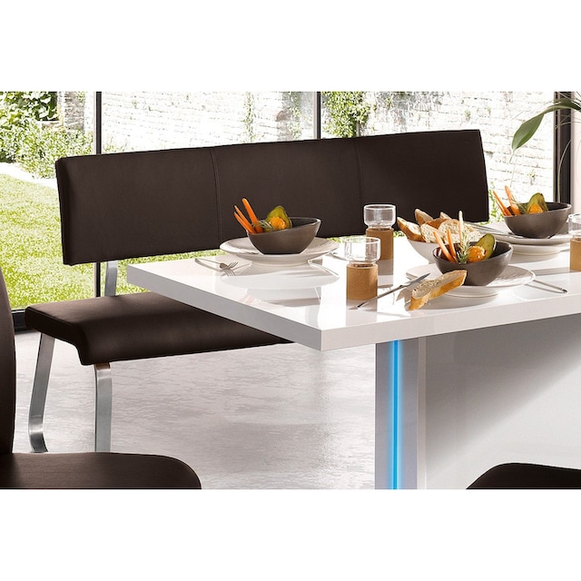 MCA furniture Polsterbank »Arco«, belastbar bis 280 Kg, Echtleder, in  verschiedenen Breiten online kaufen