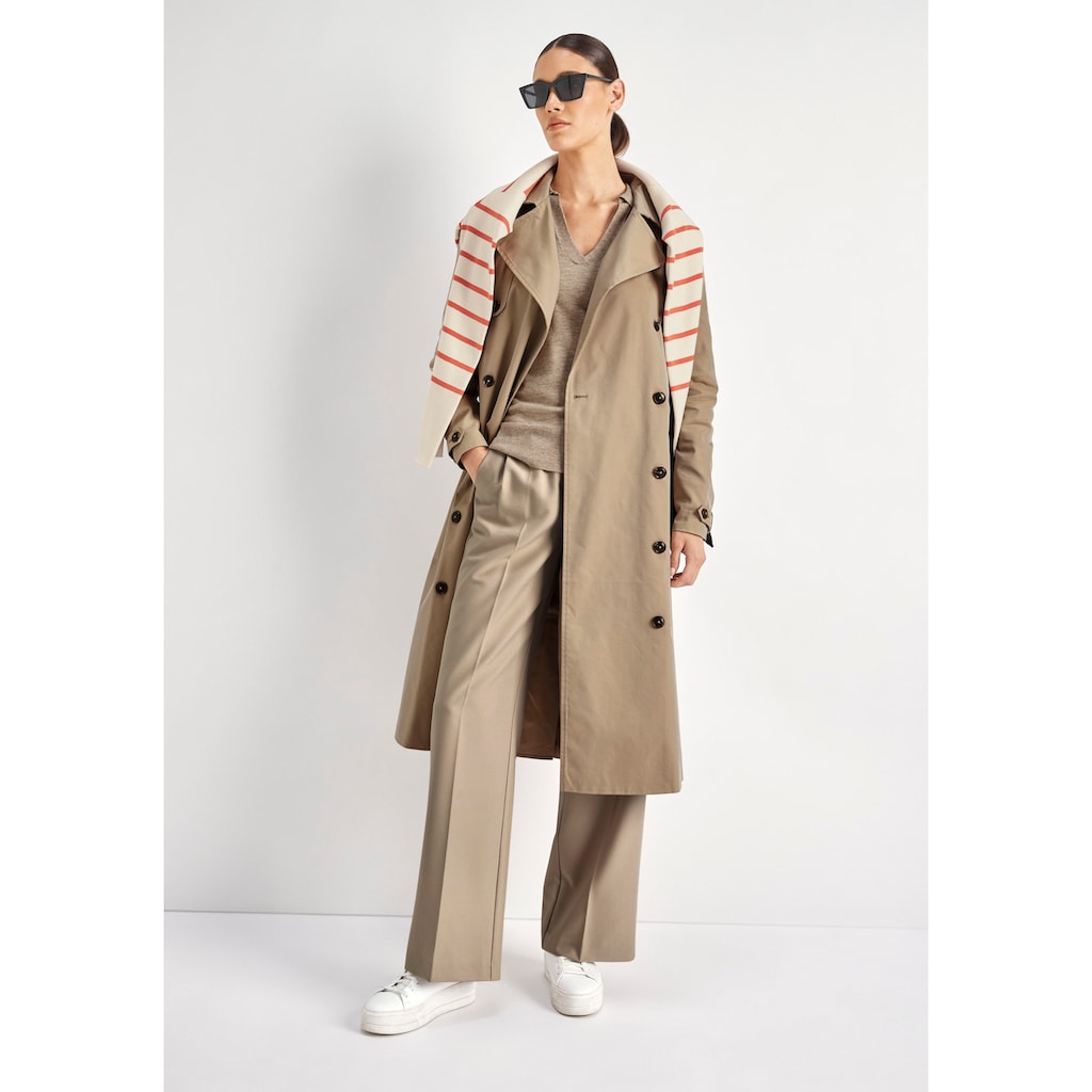 HECHTER PARIS Trenchcoat, (Set, 4 tlg., mit abnehmbaren Ärmeln)