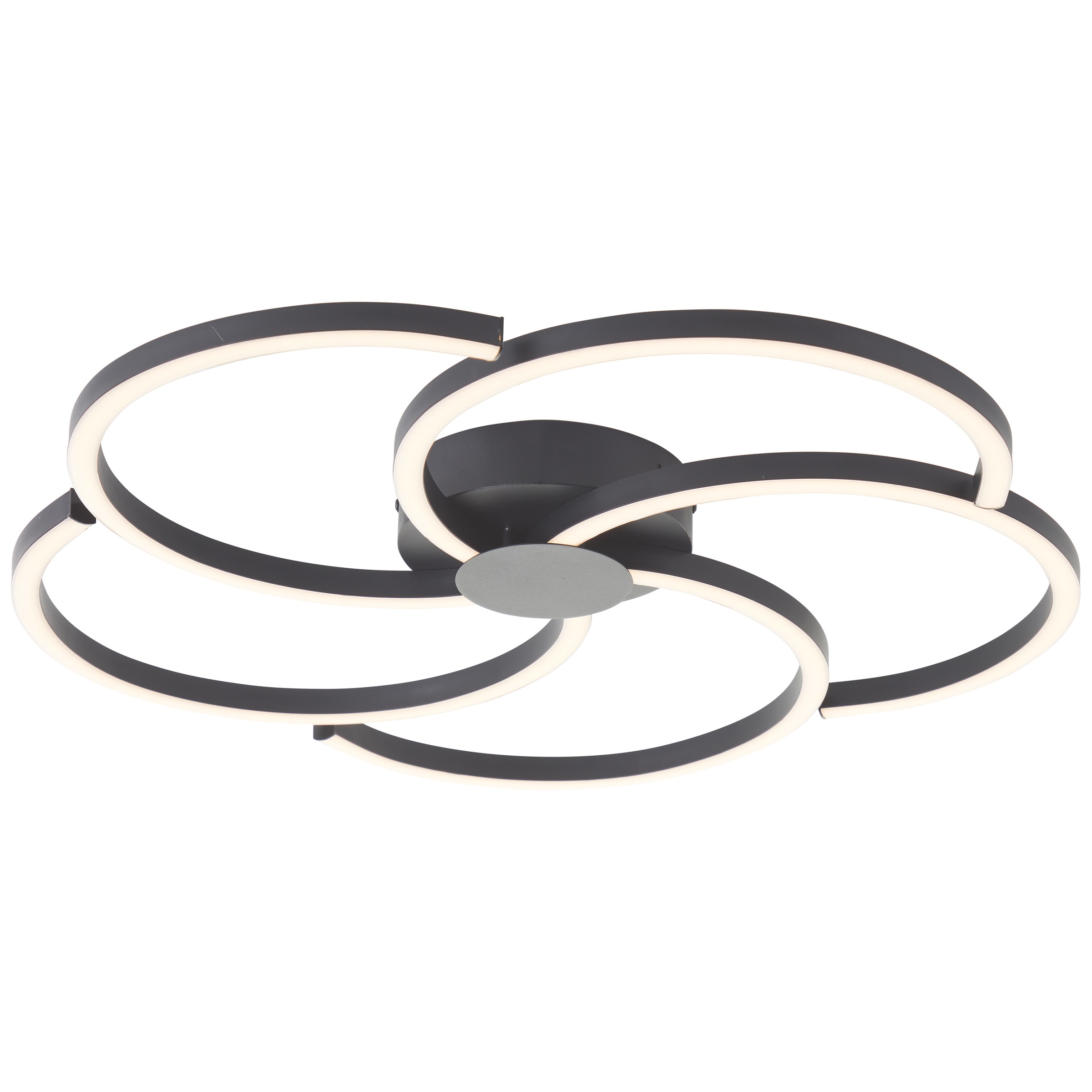 Brilliant LED Deckenleuchte »Fico« 1 Stk. Warmweiß Ø 57 cm, 3300 lm, 3000 K günstig online kaufen