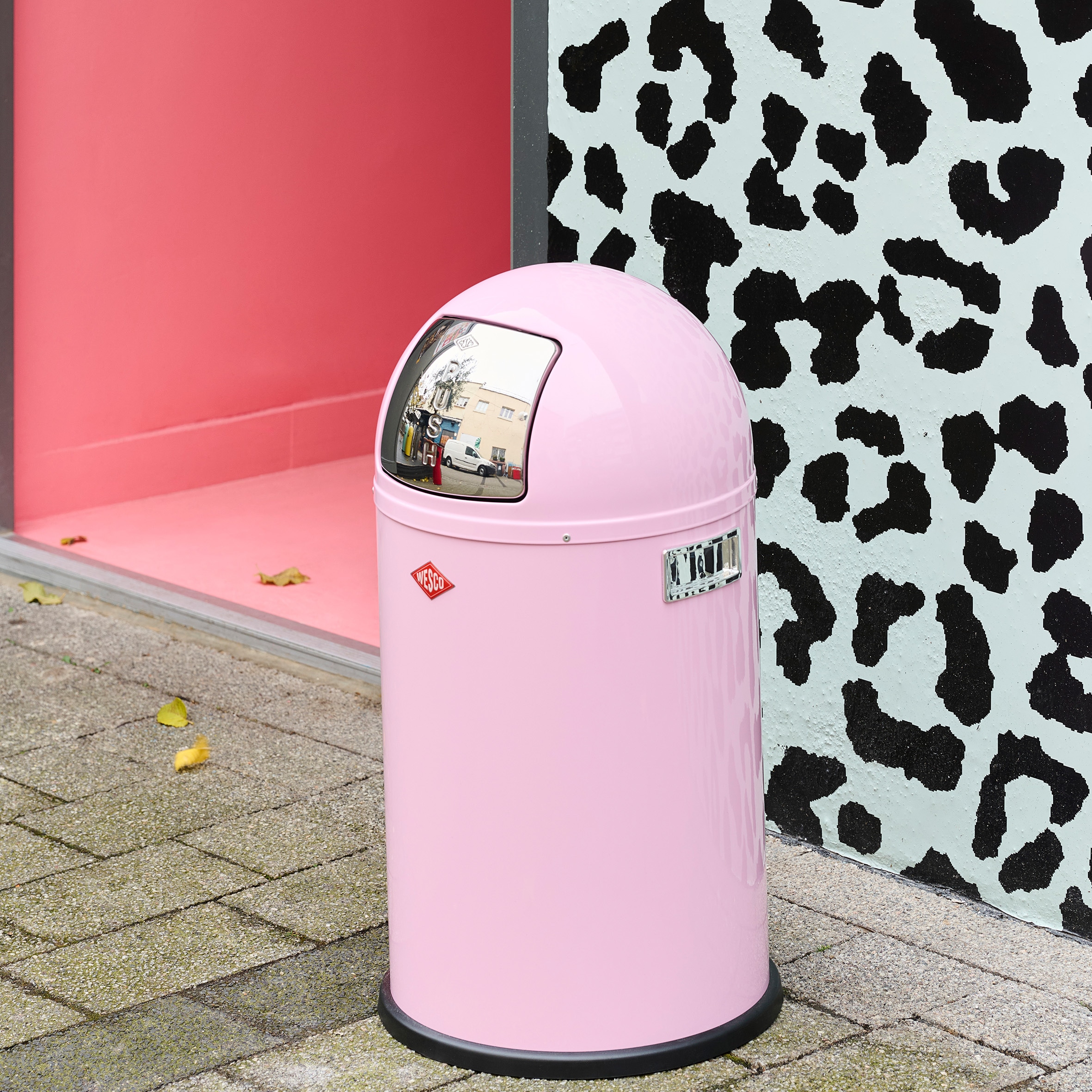 WESCO Mülleimer »Pushboy«, 1 Behälter, Abfallsammler, 50 Liter