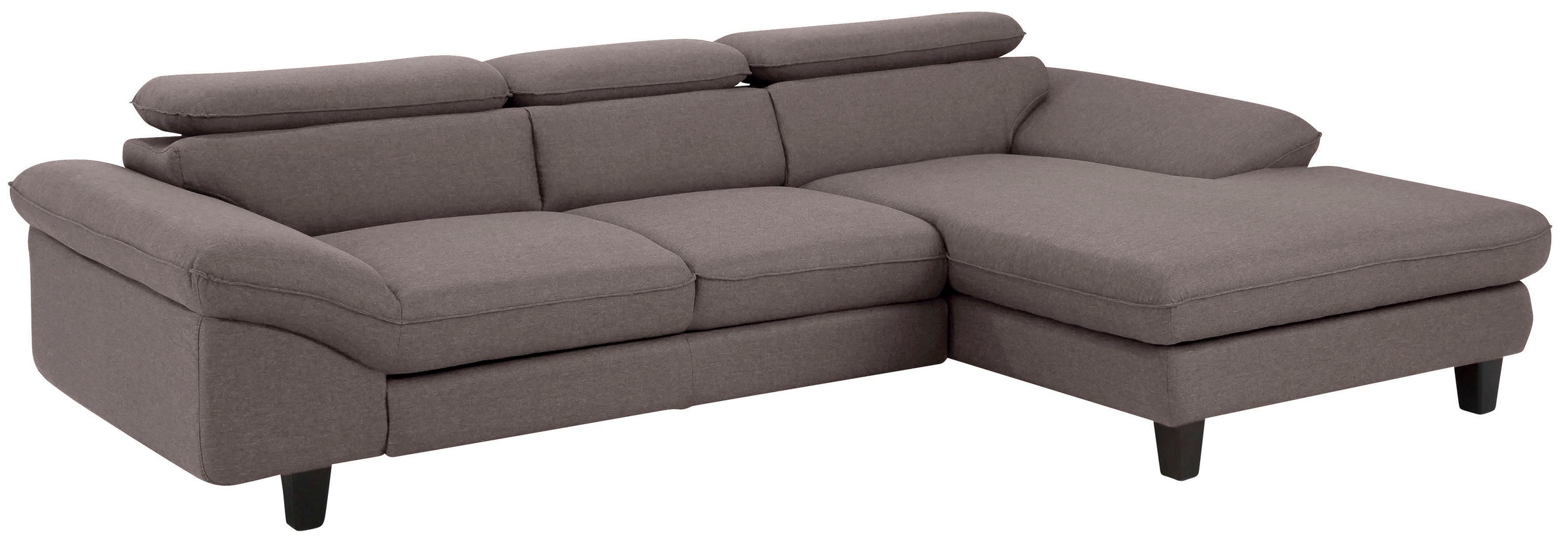 Home affaire Ecksofa »Pilot L-Form«, mit Kopfteilverstellung, wahlweise mit Bettfunktion & Bettkasten