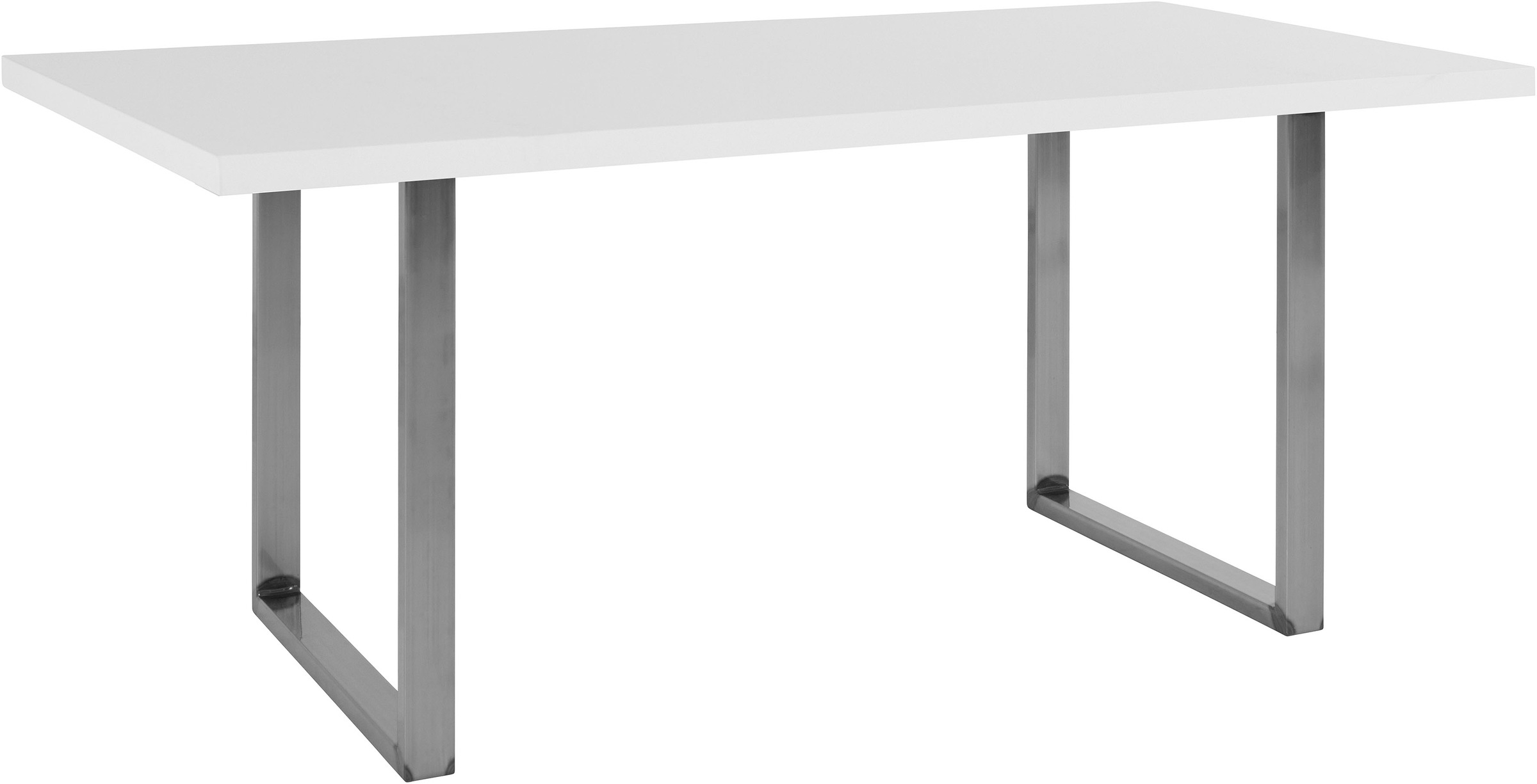 FORTE Esstisch, Breite 160 cm, Kufengestell im Industrial Look günstig online kaufen