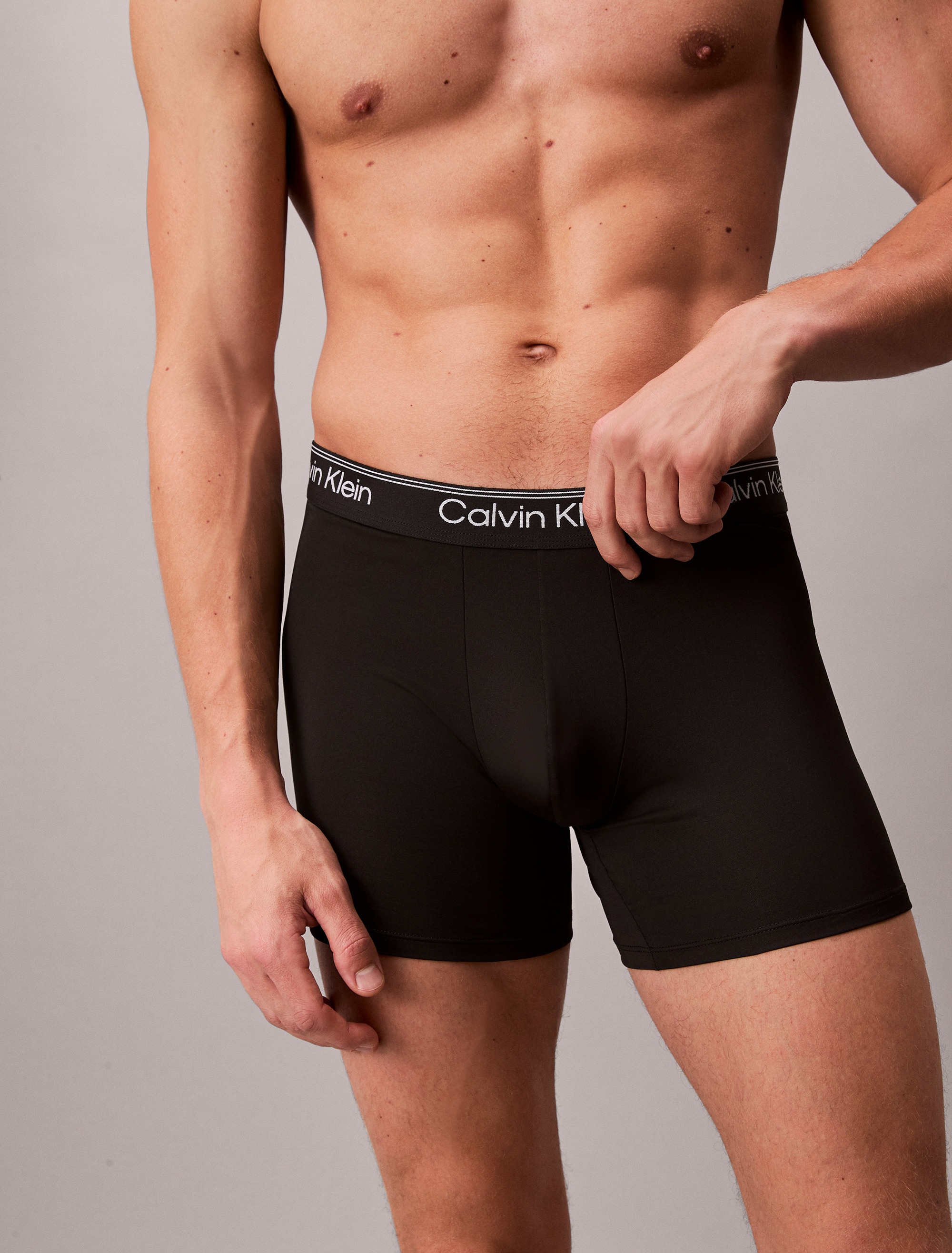 Calvin Klein Underwear Boxer »BOXER BRIEF 3PK«, 3er-Packer Packung, mit län günstig online kaufen