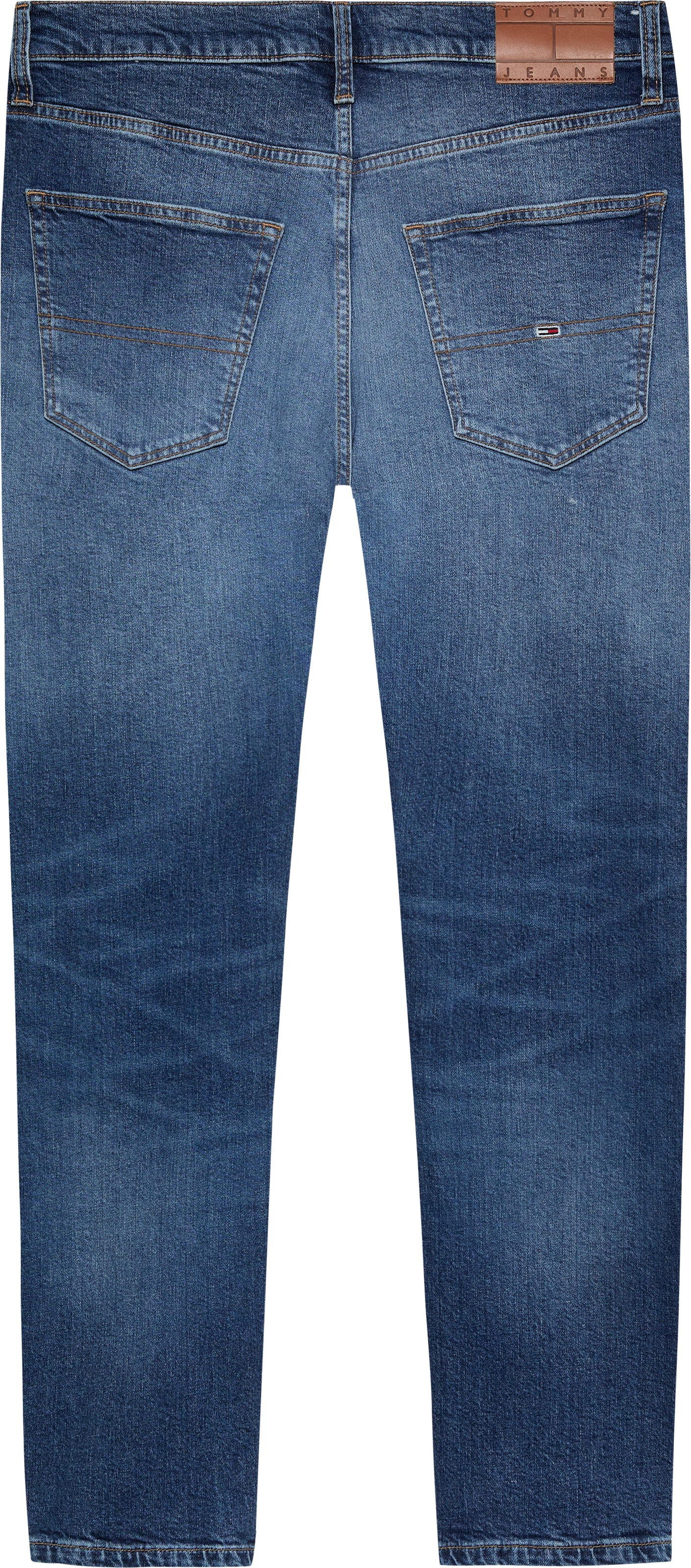 Tommy Jeans Regular-fit-Jeans »DAD JEAN RGLR TPRD«, mit Logoprägung