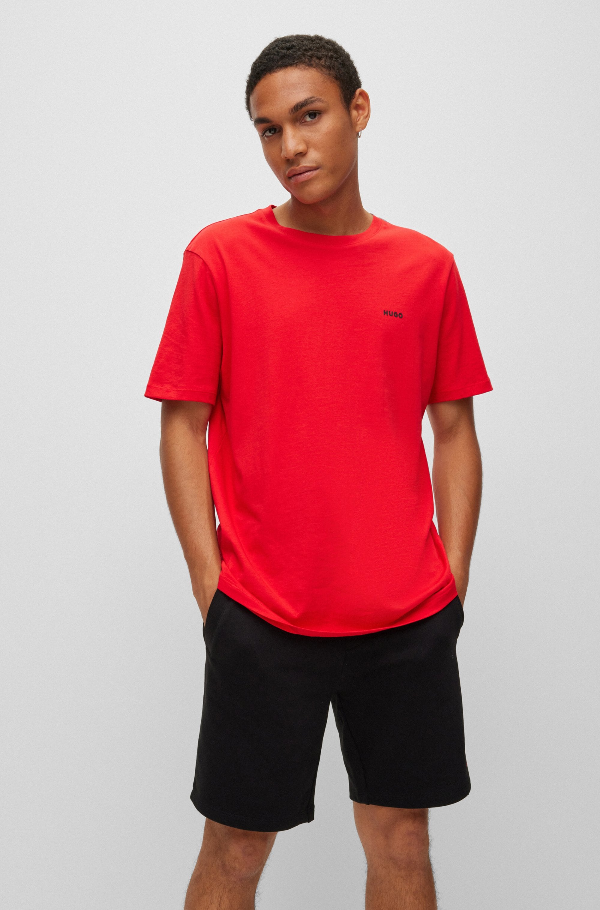 HUGO T-Shirt »Dero« Rundhalsausschnitt, Regular Fit, Basic Must Have