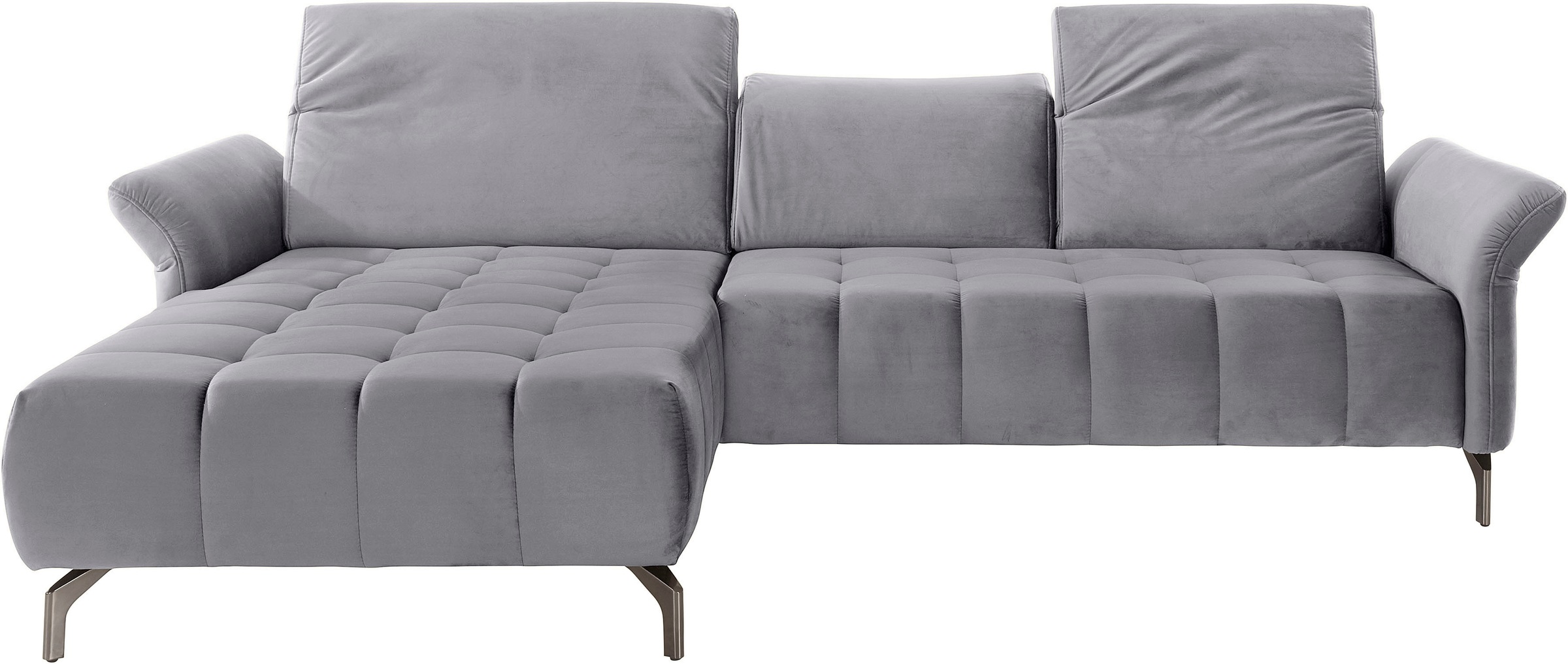 INOSIGN Ecksofa »Fresh L-Form«, Federkern, wahlweise Kopfteilverstellung un günstig online kaufen