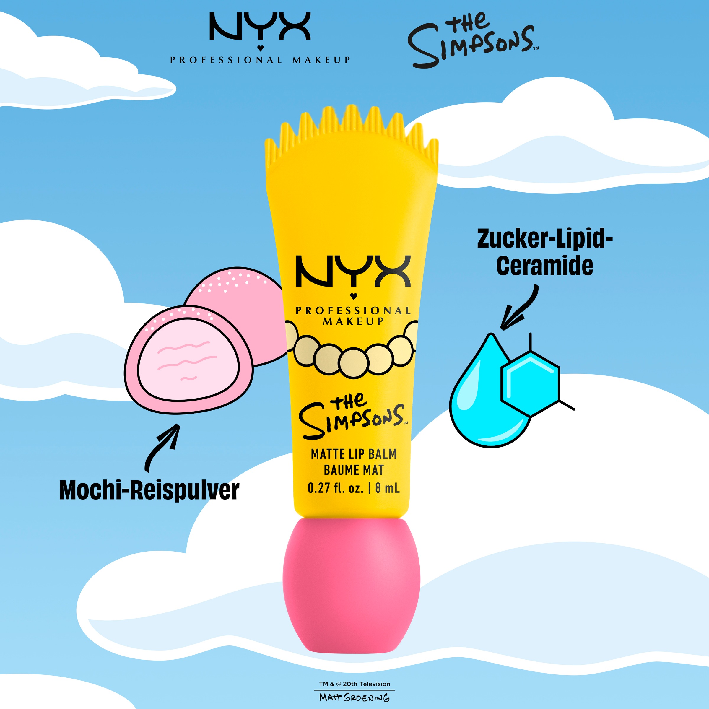 NYX PROFESSIONAL MAKEUP Lippenbalsam »SIMPSON SMUSHY LIP BALM«