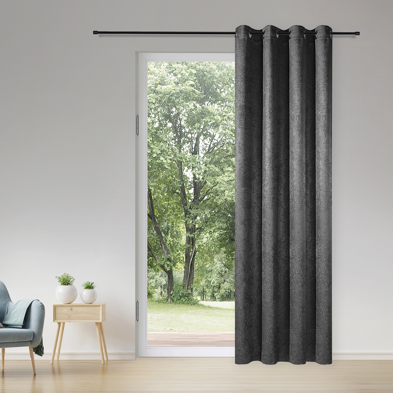 Gerster Vorhang »Lavina« Ösen 1 Stk. tlg. Blickdichter Ösenschal "Lavina" günstig online kaufen