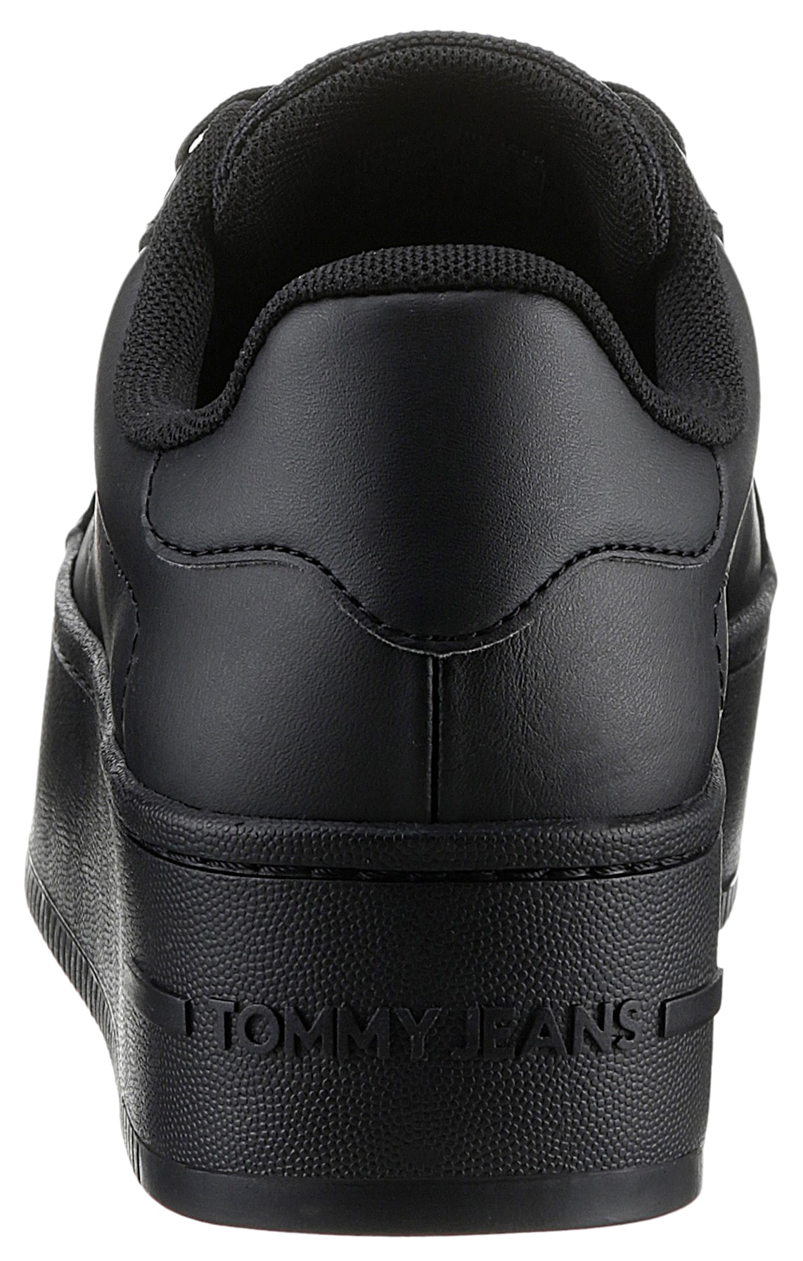 Tommy Jeans Plateausneaker »TJW FLATFORM ESS«, Freizeitschuh, Halbschuh, Schnürschuh mit gepolstertem Schaftrand