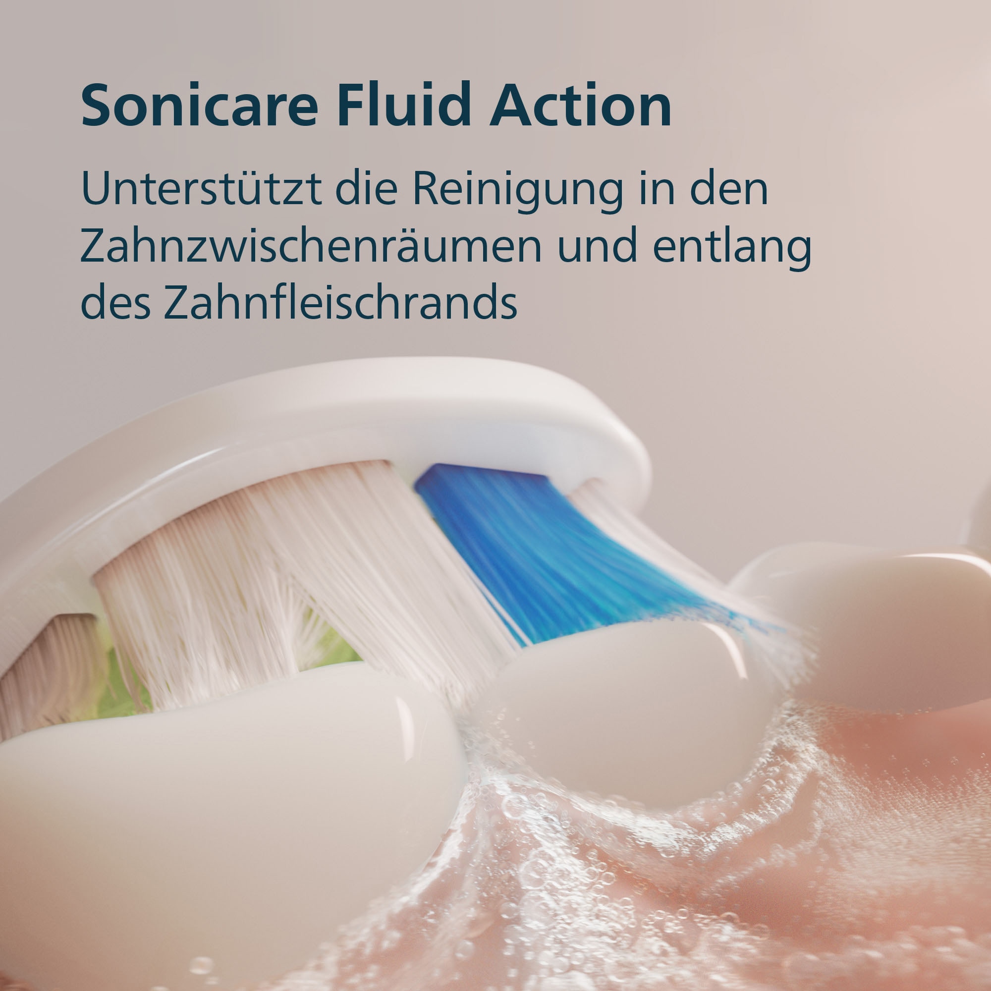 Philips Sonicare Elektrische Zahnbürste »HX7110/01« 1 Stk. Aufsteckbürsten mit Drucksensor, 2 Intensitätsstufen, inkl. Ladegerät