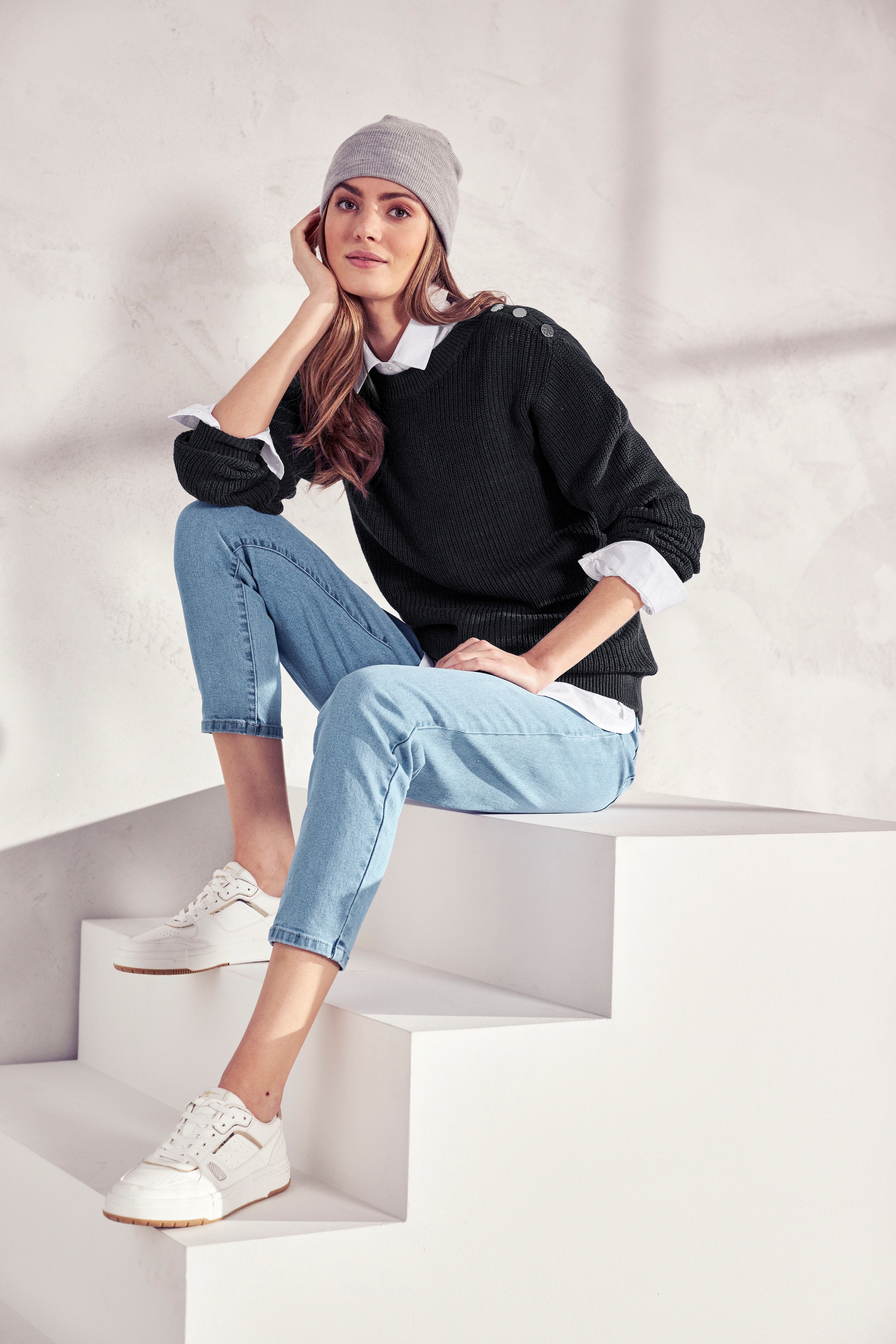 Tamaris Mom-Jeans, mit hohem Bund online kaufen