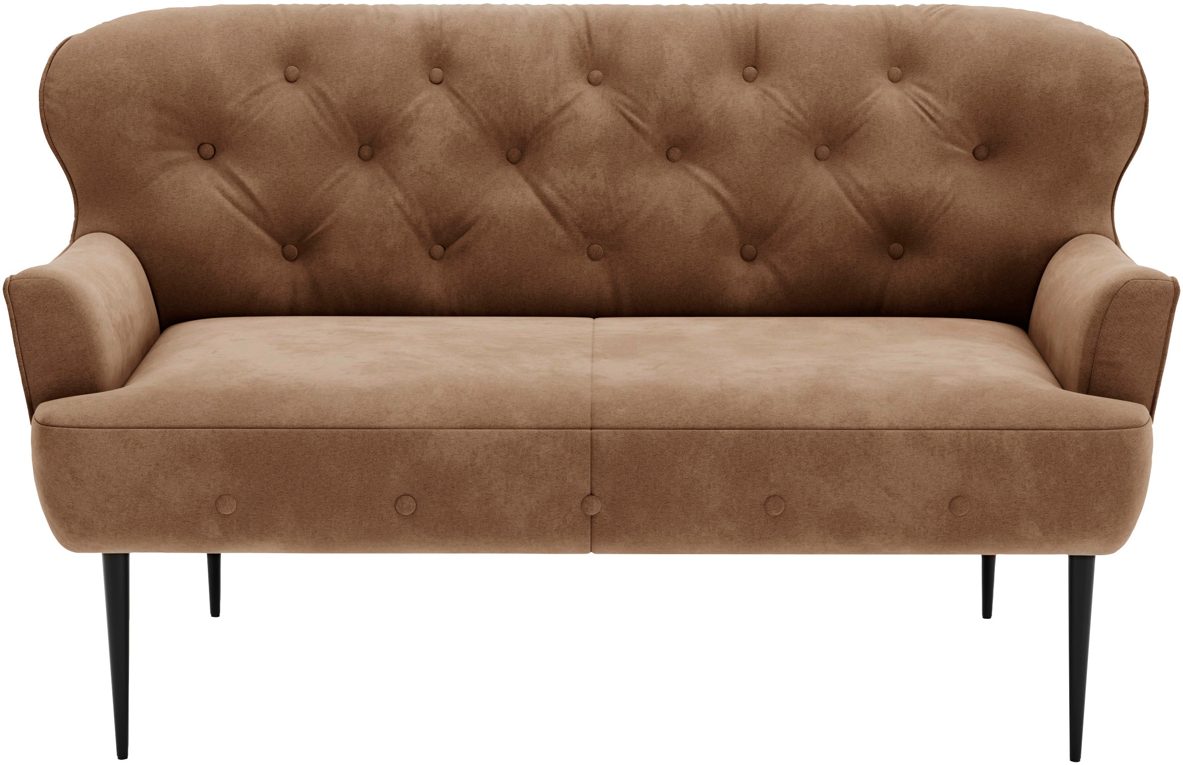 Home affaire 2-Sitzer »Amber« mit Knopfheftung,in verschieden Stoffarten günstig online kaufen