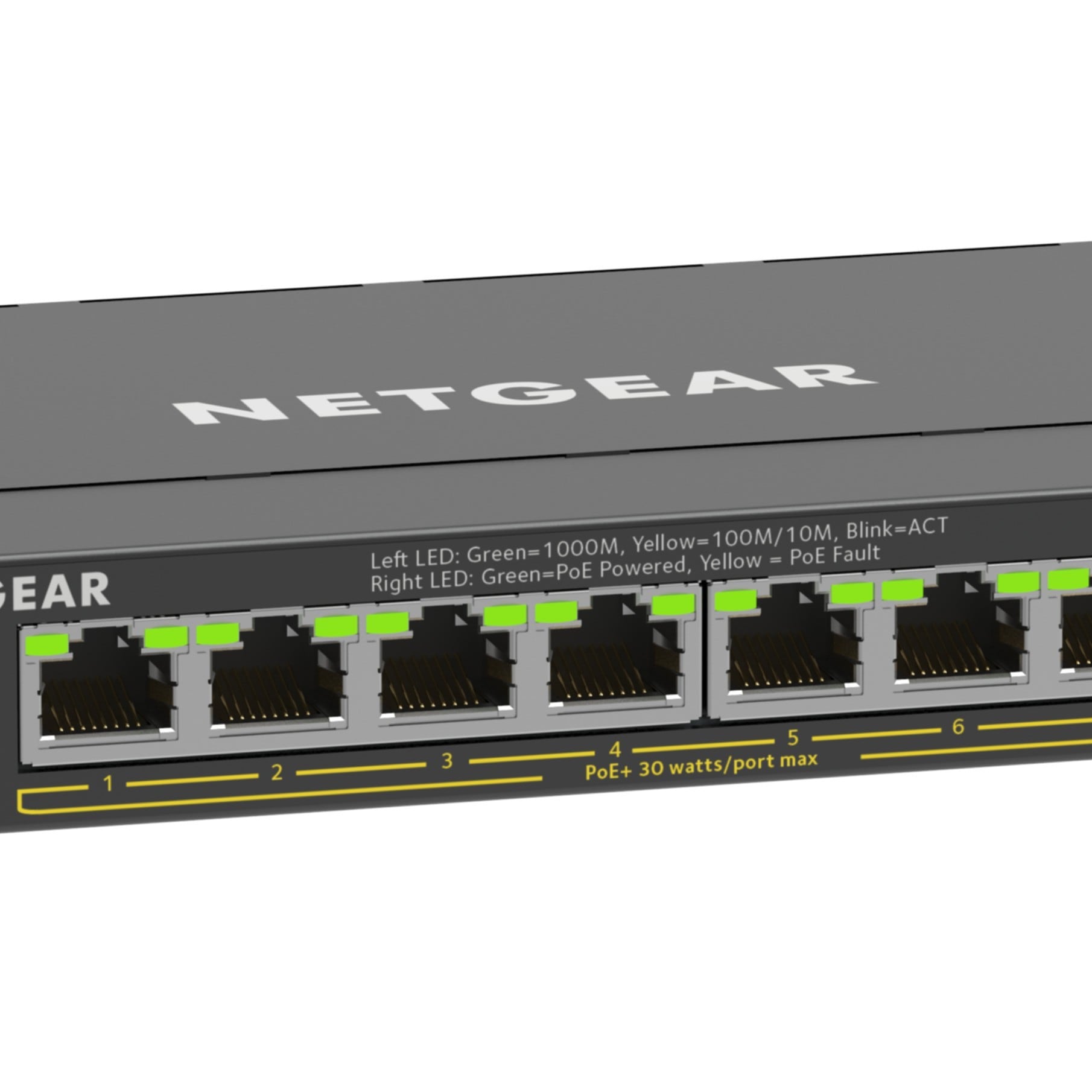 NETGEAR Netzwerk-Switch »8-Port Gigabit Ethernet High-Power PoE+ Plus Switch«
