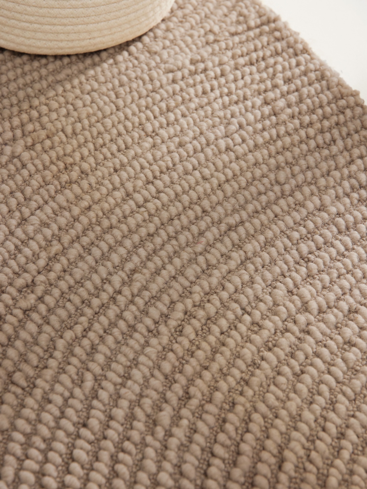 HANSE Home Wollteppich »Eleni«, rechteckig, 18 mm Höhe, Handgetuftet, Wolle, Natur, Wohnzimmer, Schlafzimmer, Skandi, Hygge