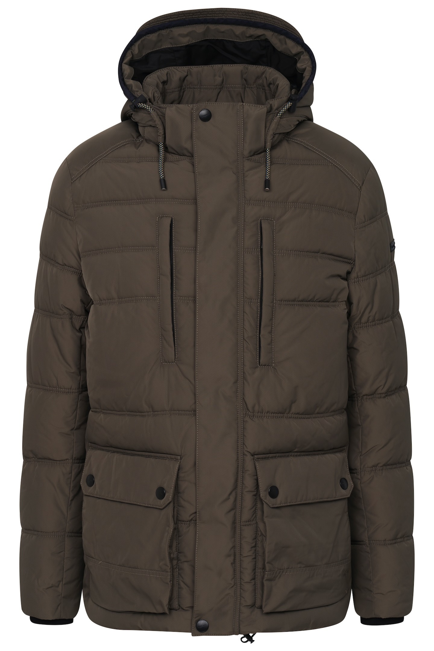 bugatti Langjacke, mit Kapuze, mit abtrennbarer Kapuze