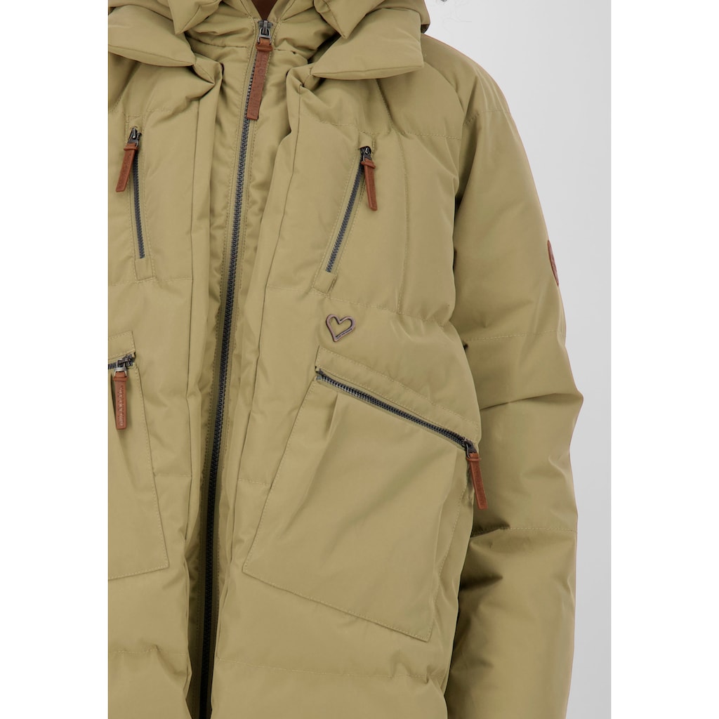 Alife & Kickin Outdoorjacke »JuanitaAK«, mit Kapuze