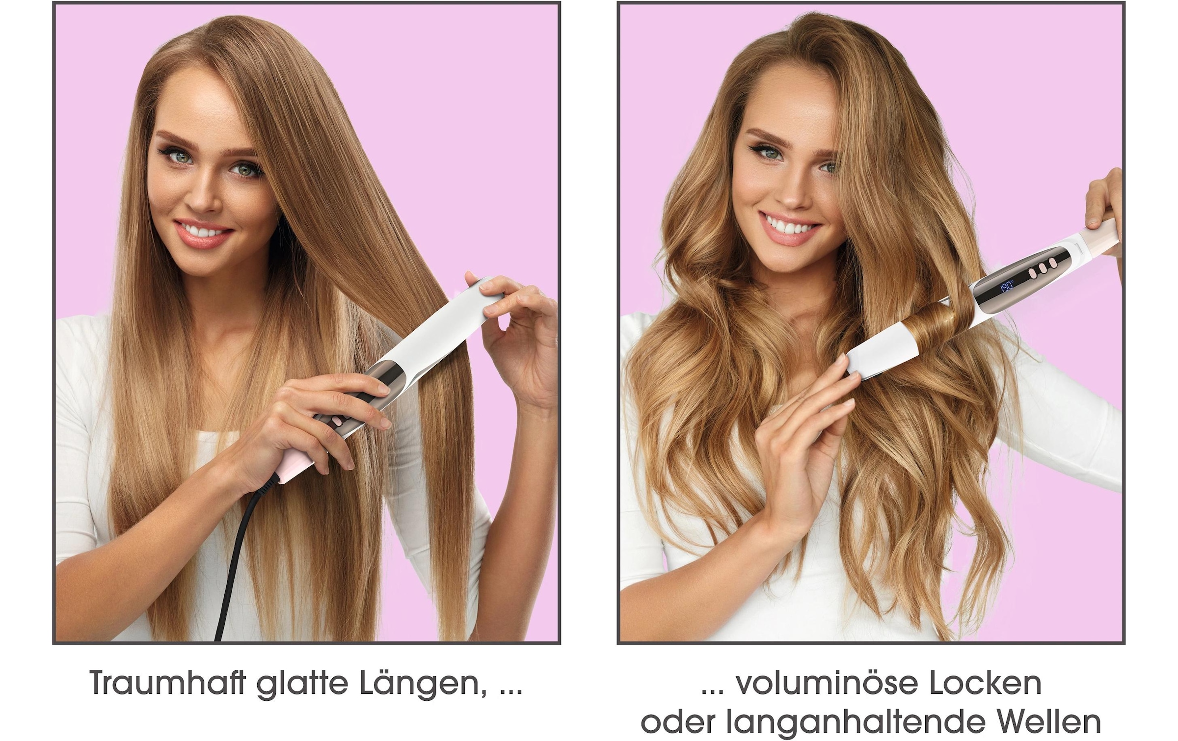 VITALmaxx Lockenstyler »Profi Hair Styler« Temperatur: von 150 bis 230 °C