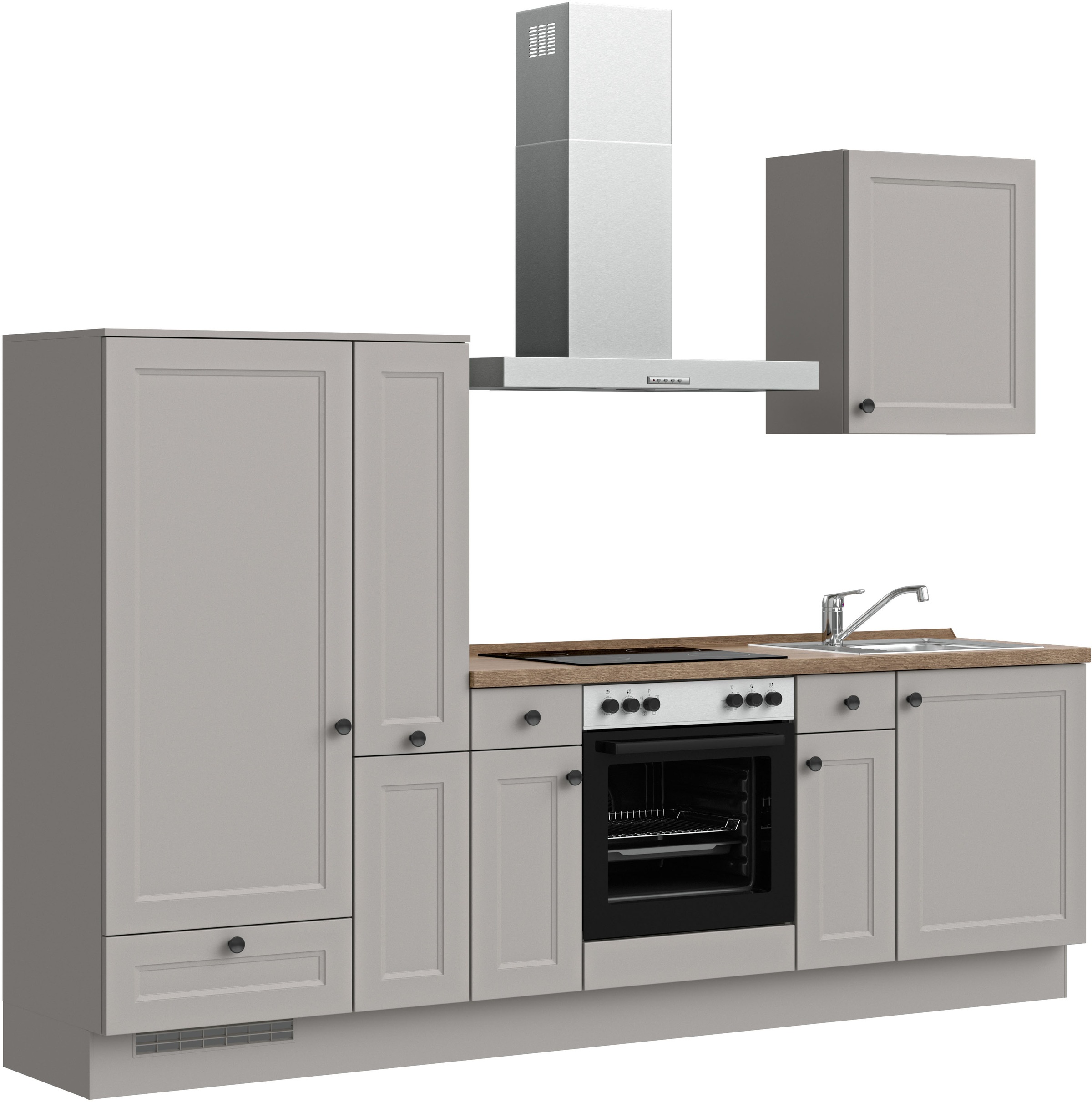 nobilia® Küchenzeile »"Cascada I"« vormontiert, Ausrichtung wählbar, Breite günstig online kaufen