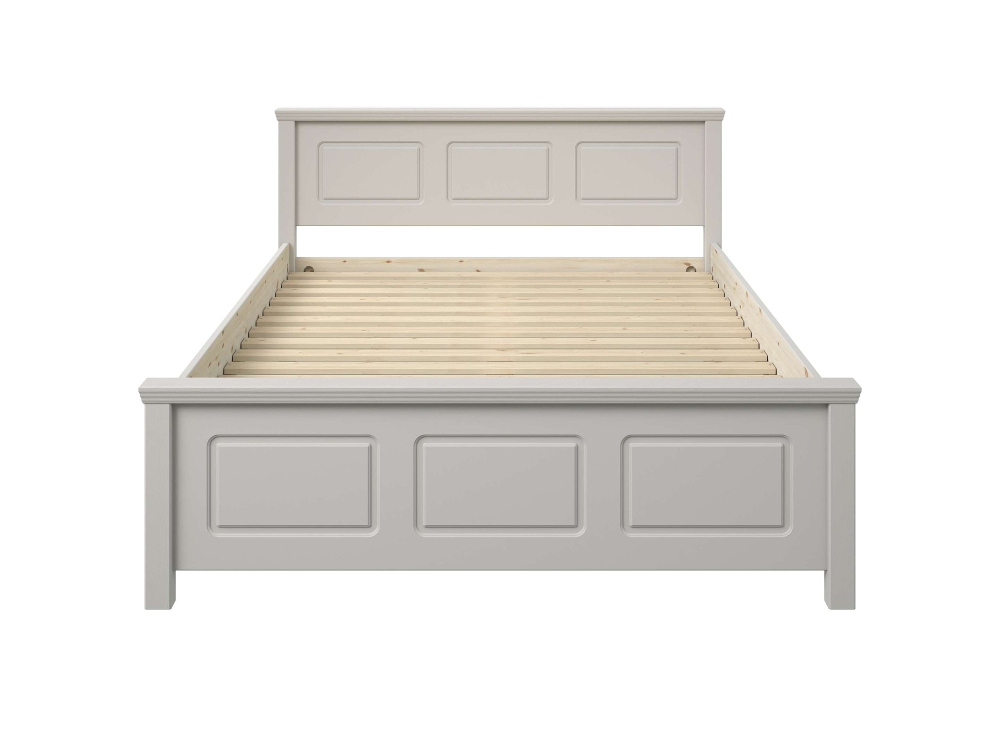 OTTO home Massivholzbett »ERIK' , Made in Europe, optional mit Schublade, Massivholz Kiefer« FSC® zertifiziert,  in mehreren Größen, Landhausstil mit Kassettenoptik