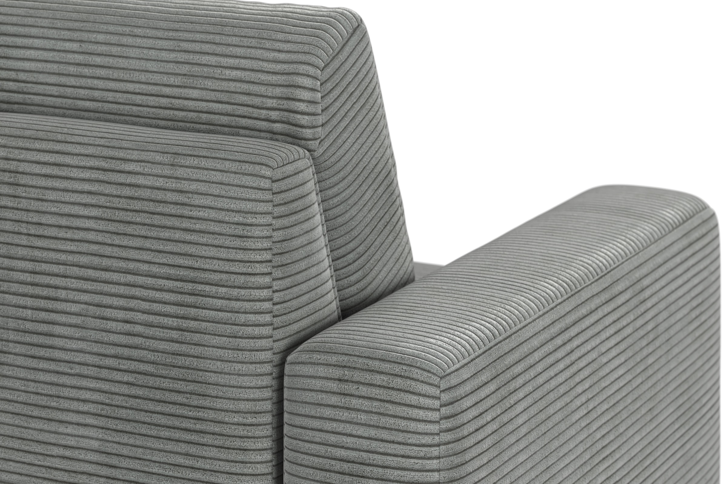 Home affaire Ecksofa »Summer L-Form«, mit Ottomane, mit oder ohne Bettfunktion und Bettkasten, Cord-Bezug