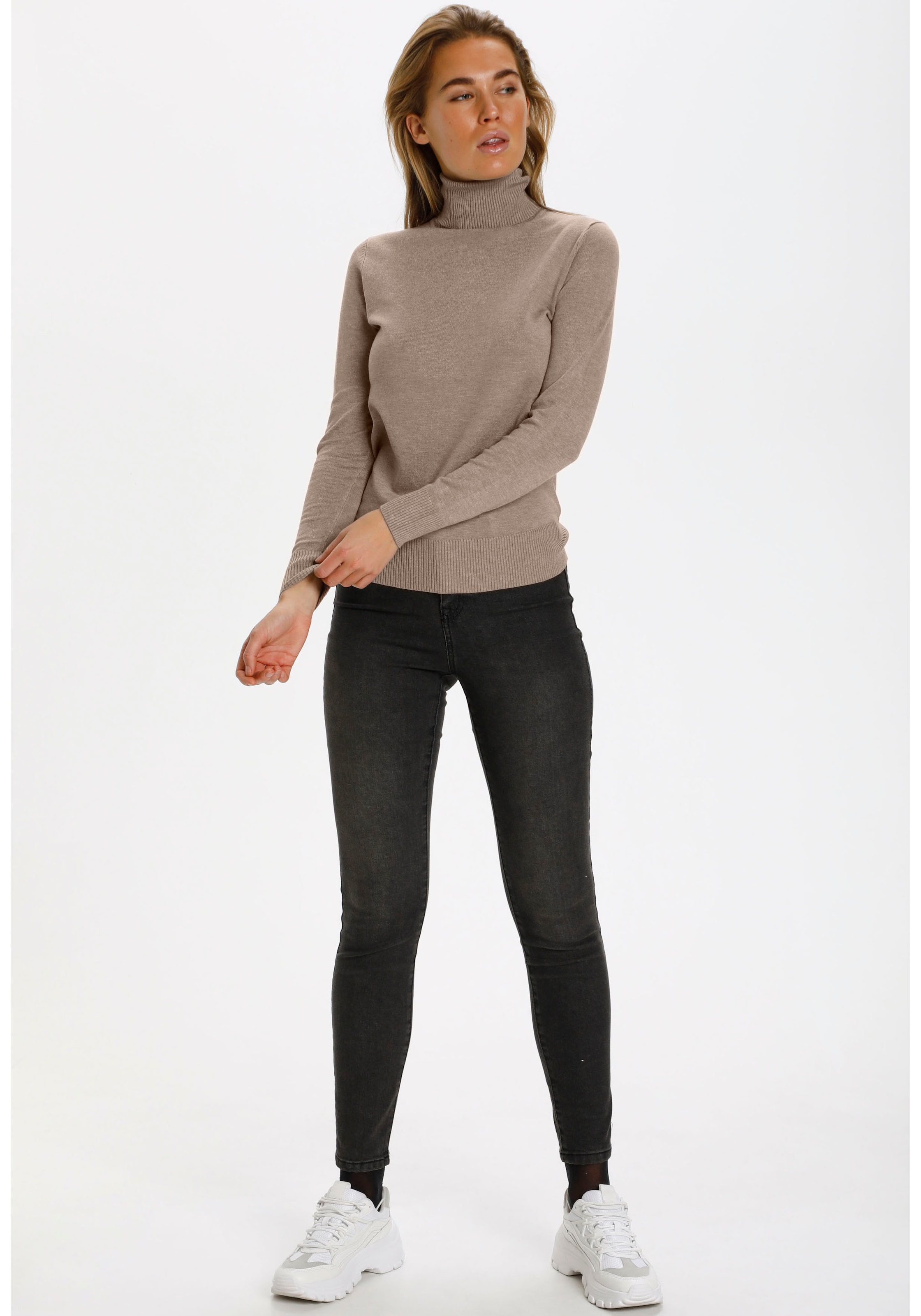 Saint Tropez Rollkragenpullover »J2046, MilaSZ Rollneck«