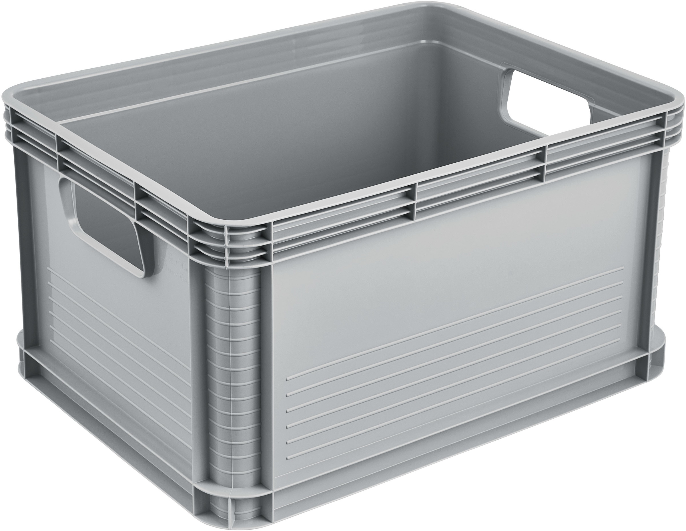 keeeper Transportbehälter »Transportbox robert, 8er Set, 20 L, 40 x 30 x 22 cm« 30 cm breit 22 cm hoch 40 cm lang Set, 8 Stk. tlg. säure- und laugenbeständig, 30 kg Tragkraft