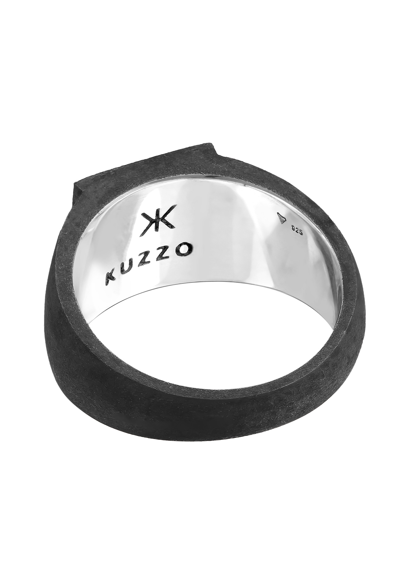 Kuzzoi Siegelring »Herren Siegelring Rechteckig Klassik 925 Silber«