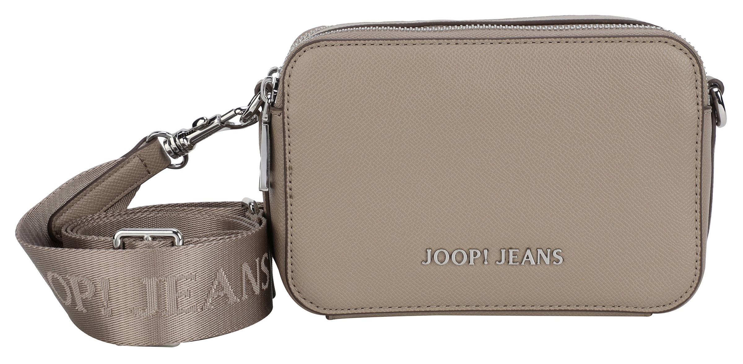 JOOP JEANS Umhängetasche »cornice susan shoulderbag shf« Damen Tasche Handtasche Schultertasche greige