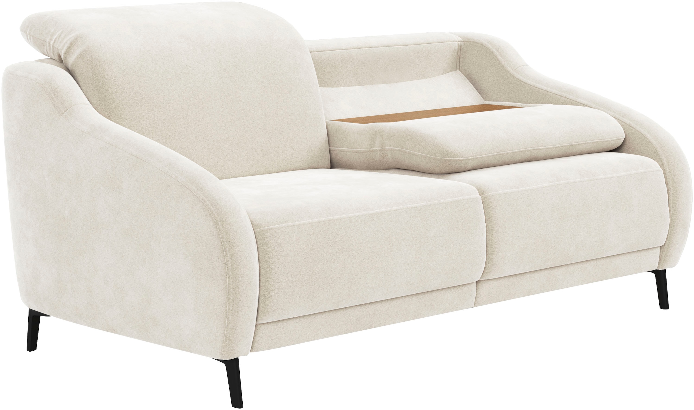 sit&more 3-Sitzer »Blues«, wahlweise mit Klapptisch und USB